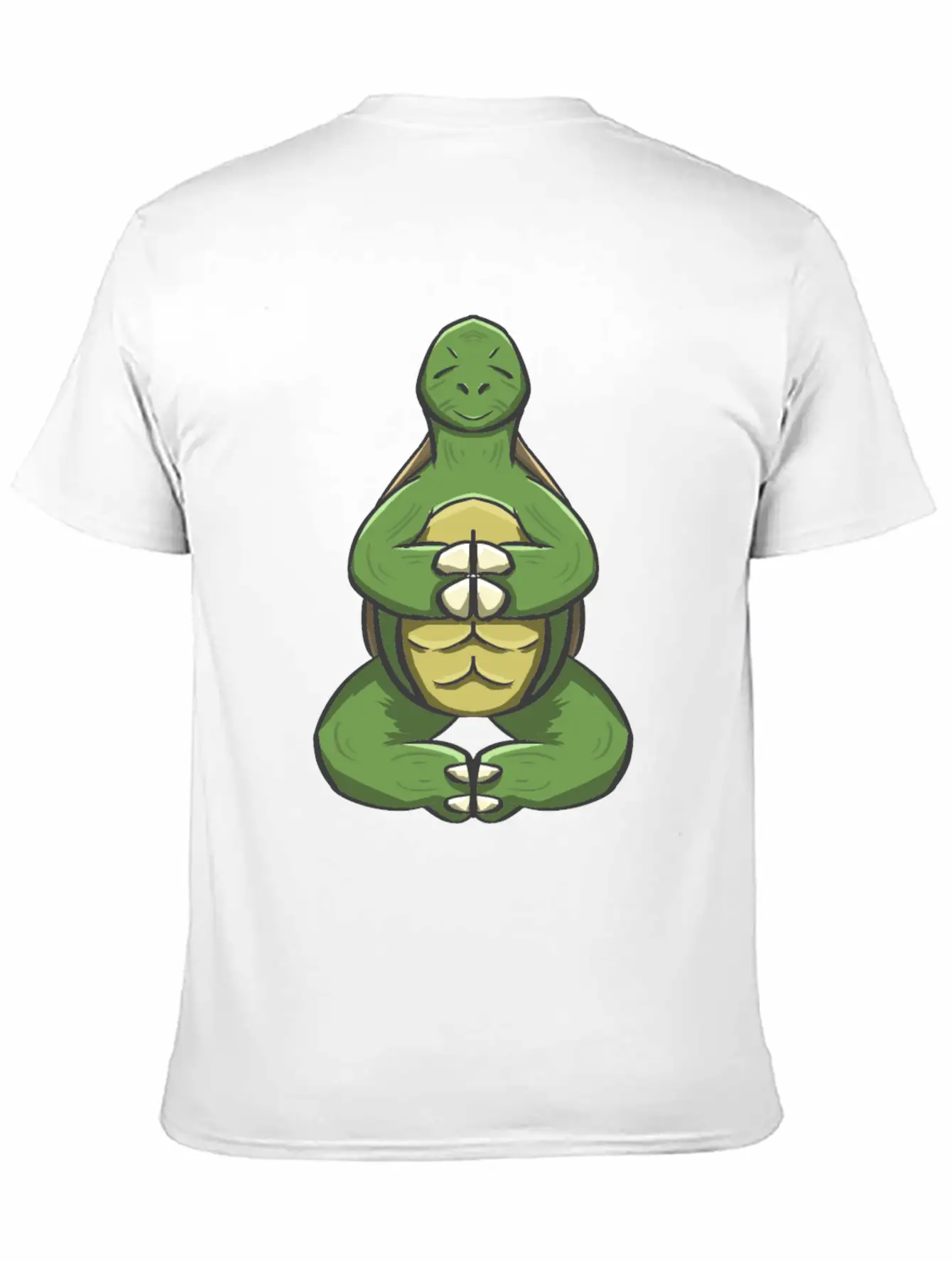 Yoga Turtle Essential Cotton Tee For Daily Outfits – Unisex Style