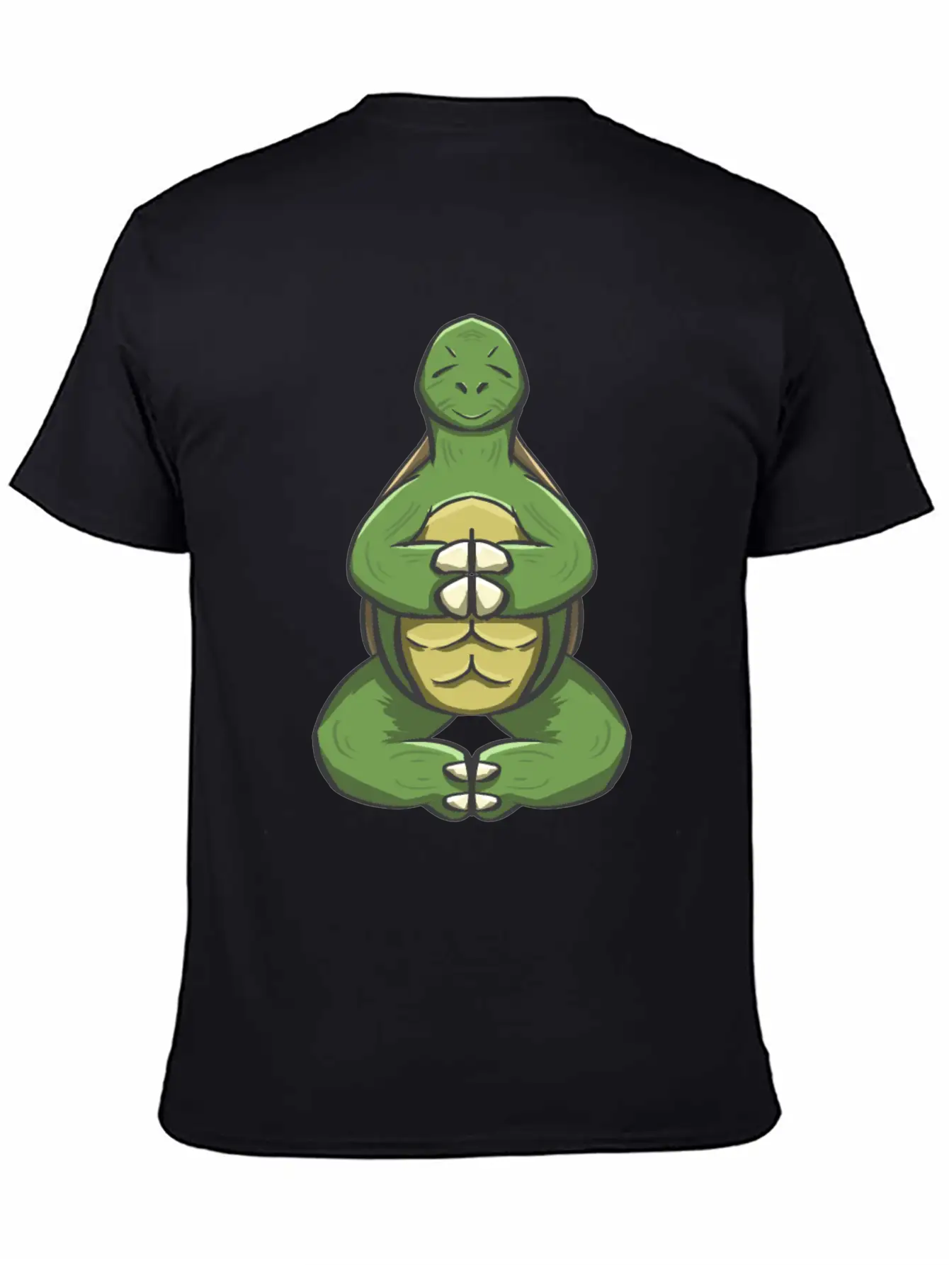 Yoga Turtle Essential Cotton Tee For Daily Outfits – Unisex Style
