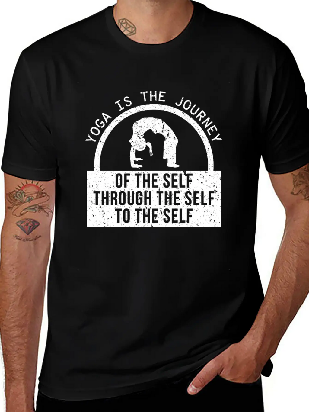 Yoga Unisex Casual T-Shirt – Clean Design For Daily Comfort
