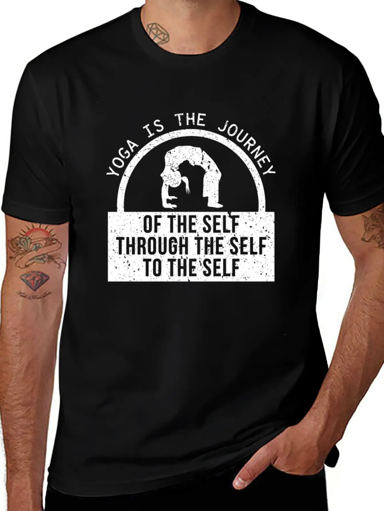 Yoga Unisex Casual T-Shirt – Clean Design For Daily Comfort