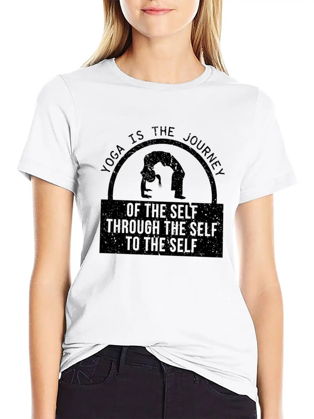 Yoga Unisex Casual T-Shirt – Clean Design For Daily Comfort