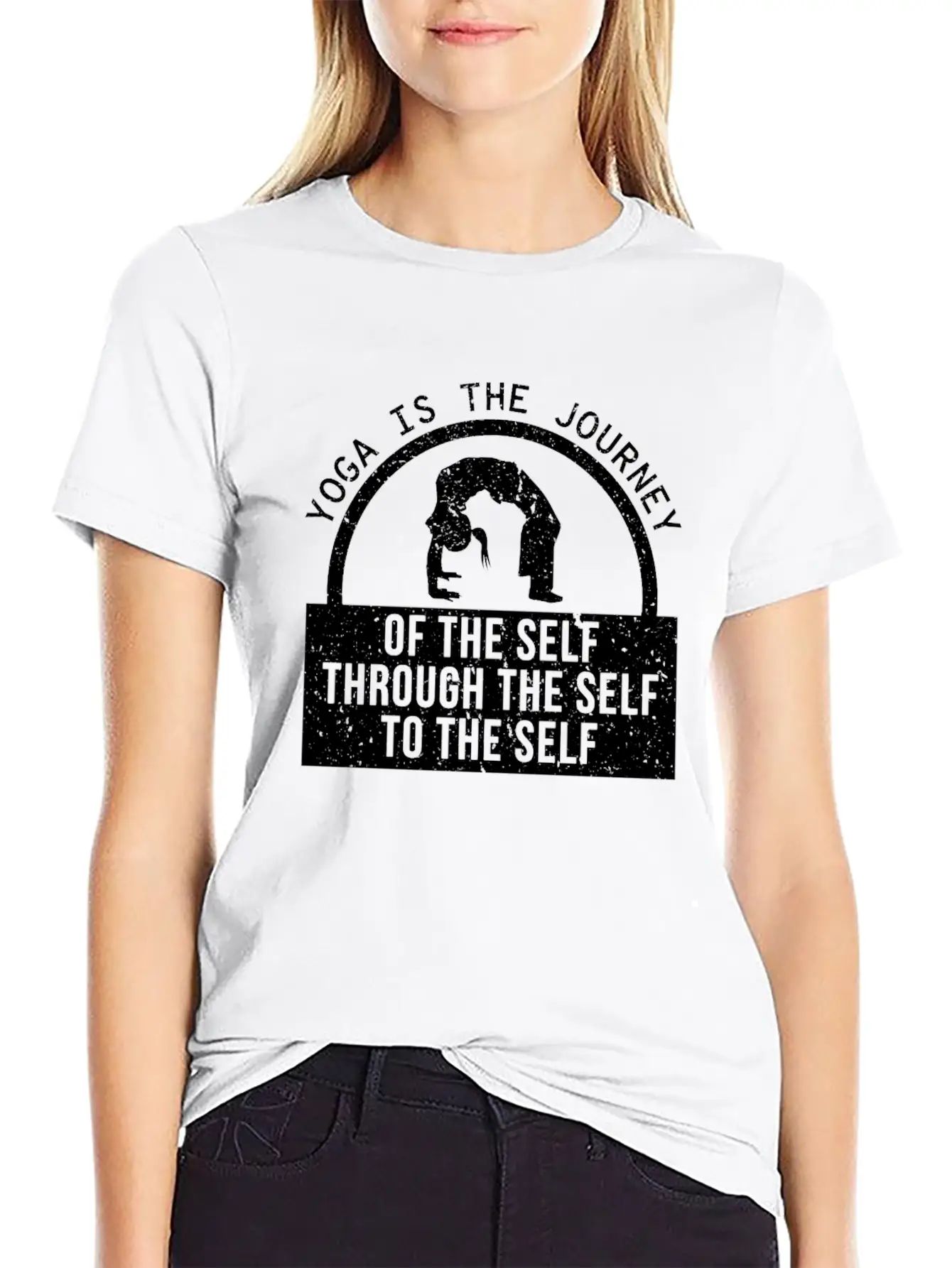 Yoga Unisex Casual T-Shirt – Clean Design For Daily Comfort