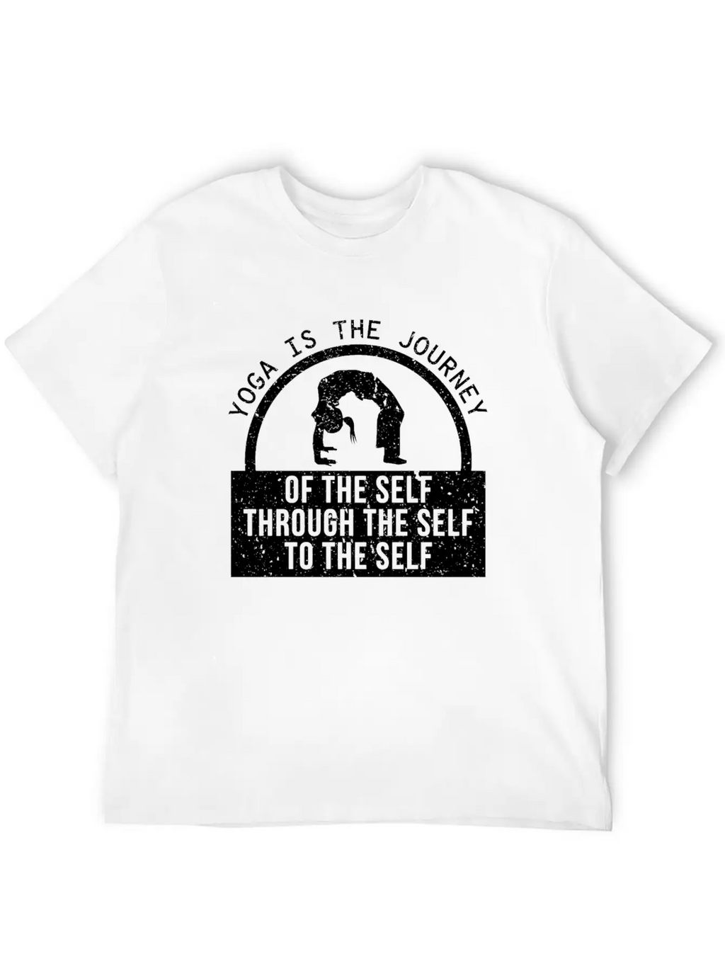 Yoga Unisex Casual T-Shirt – Clean Design For Daily Comfort