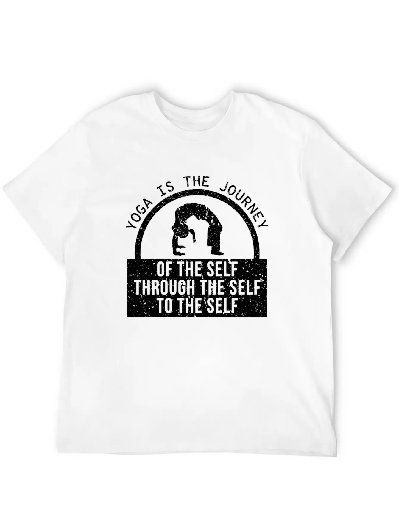 Yoga Unisex Casual T-Shirt – Clean Design For Daily Comfort