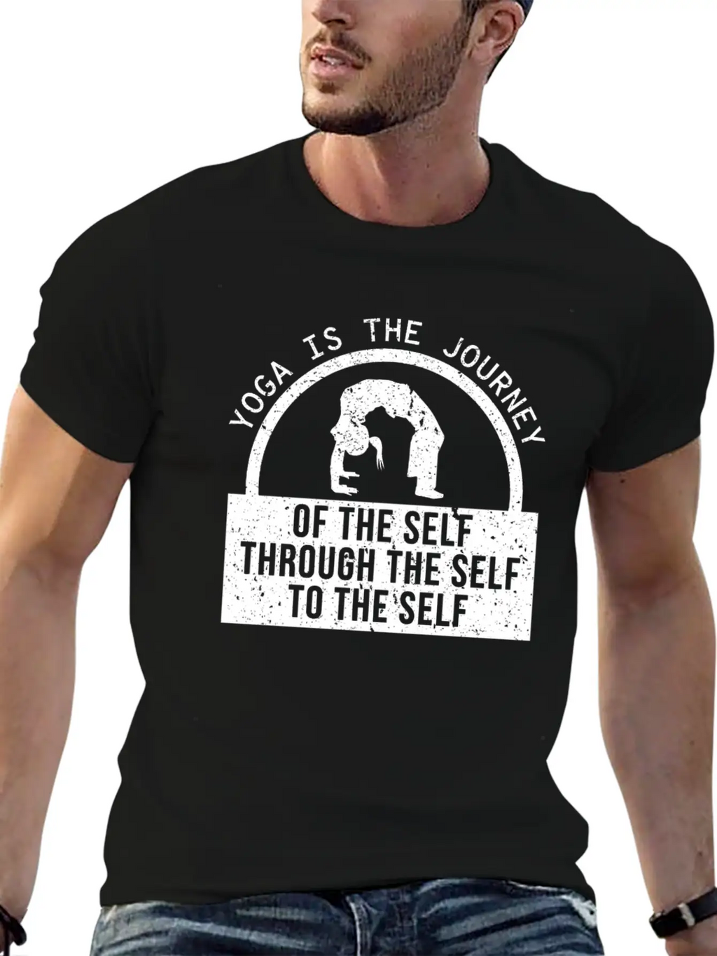 Yoga Unisex Casual T-Shirt – Clean Design For Daily Comfort