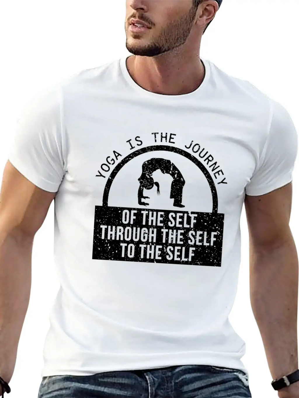 Yoga Unisex Casual T-Shirt – Clean Design For Daily Comfort