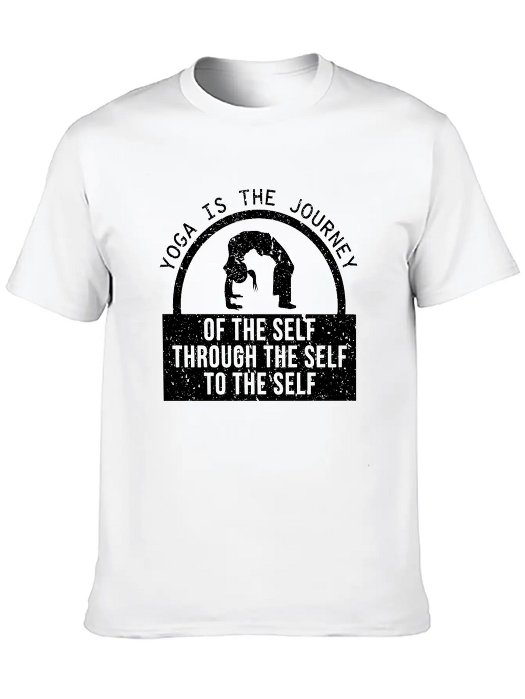 Yoga Unisex Casual T-Shirt – Clean Design For Daily Comfort