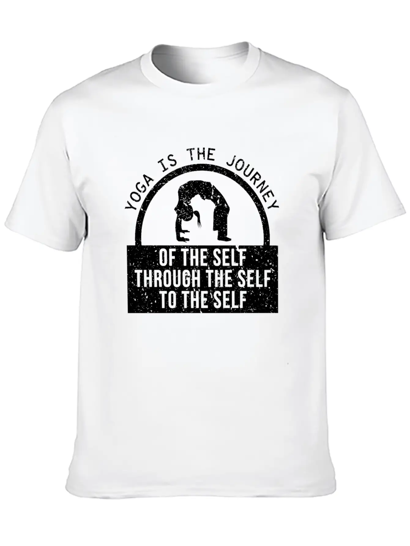 Yoga Unisex Casual T-Shirt – Clean Design For Daily Comfort