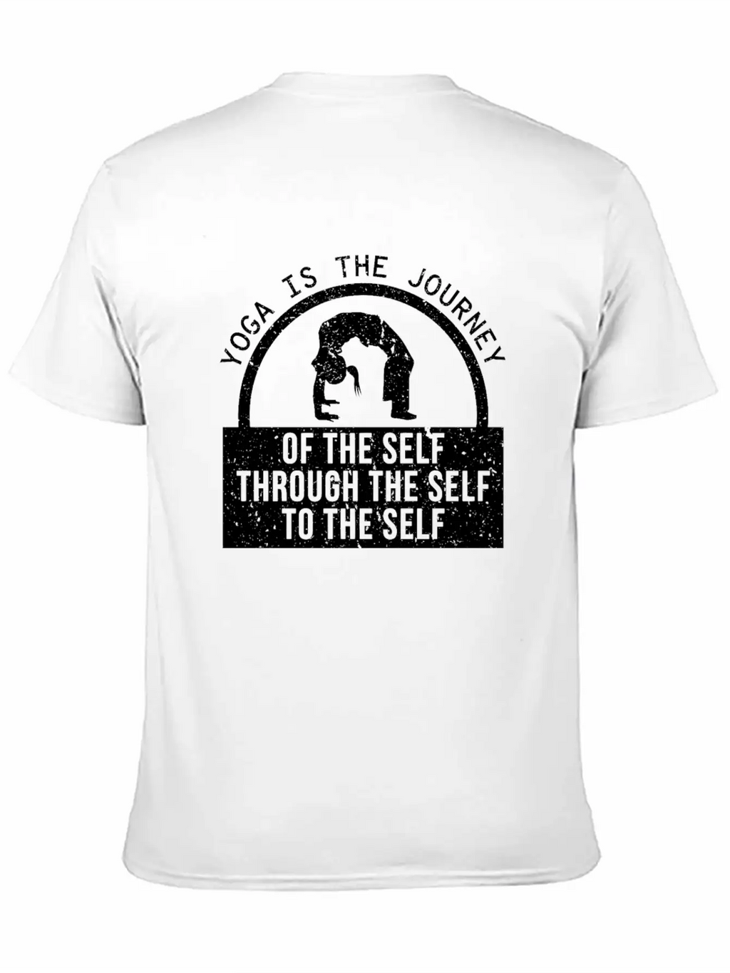 Yoga Unisex Casual T-Shirt – Clean Design For Daily Comfort