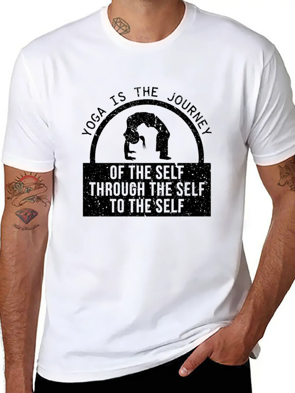 Yoga Unisex Casual T-Shirt – Clean Design For Daily Comfort
