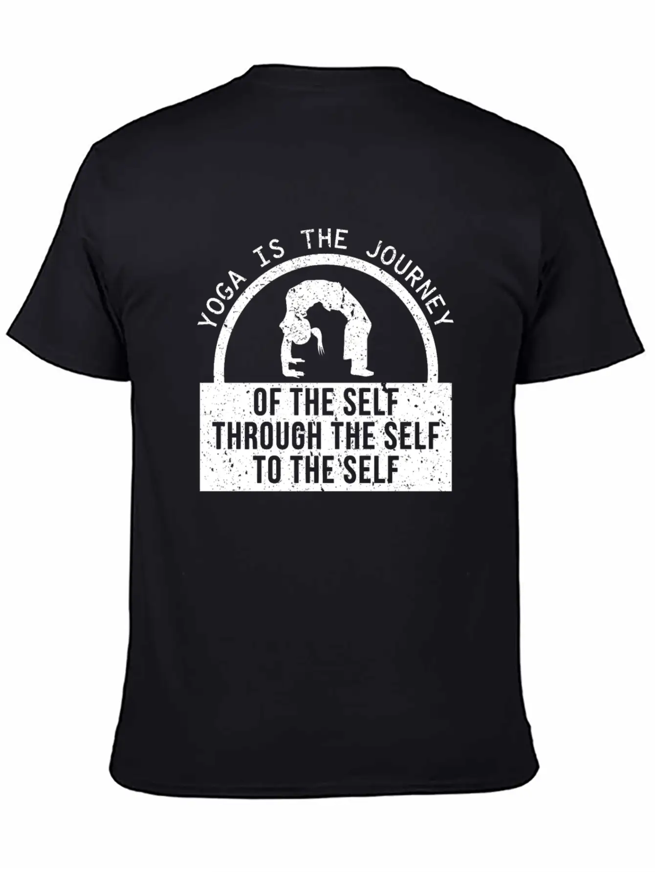 Yoga Unisex Casual T-Shirt – Clean Design For Daily Comfort