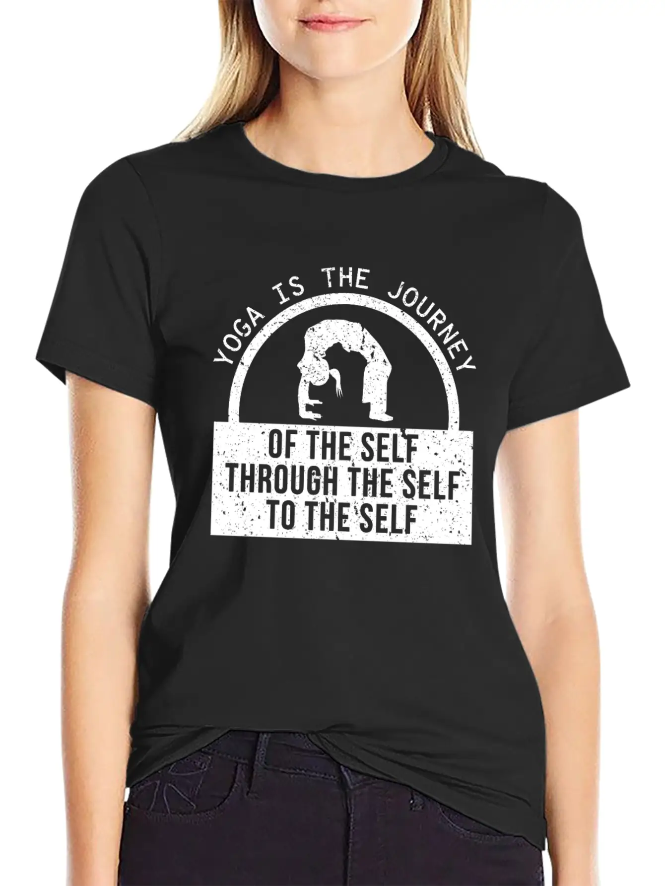 Yoga Unisex Casual T-Shirt – Clean Design For Daily Comfort