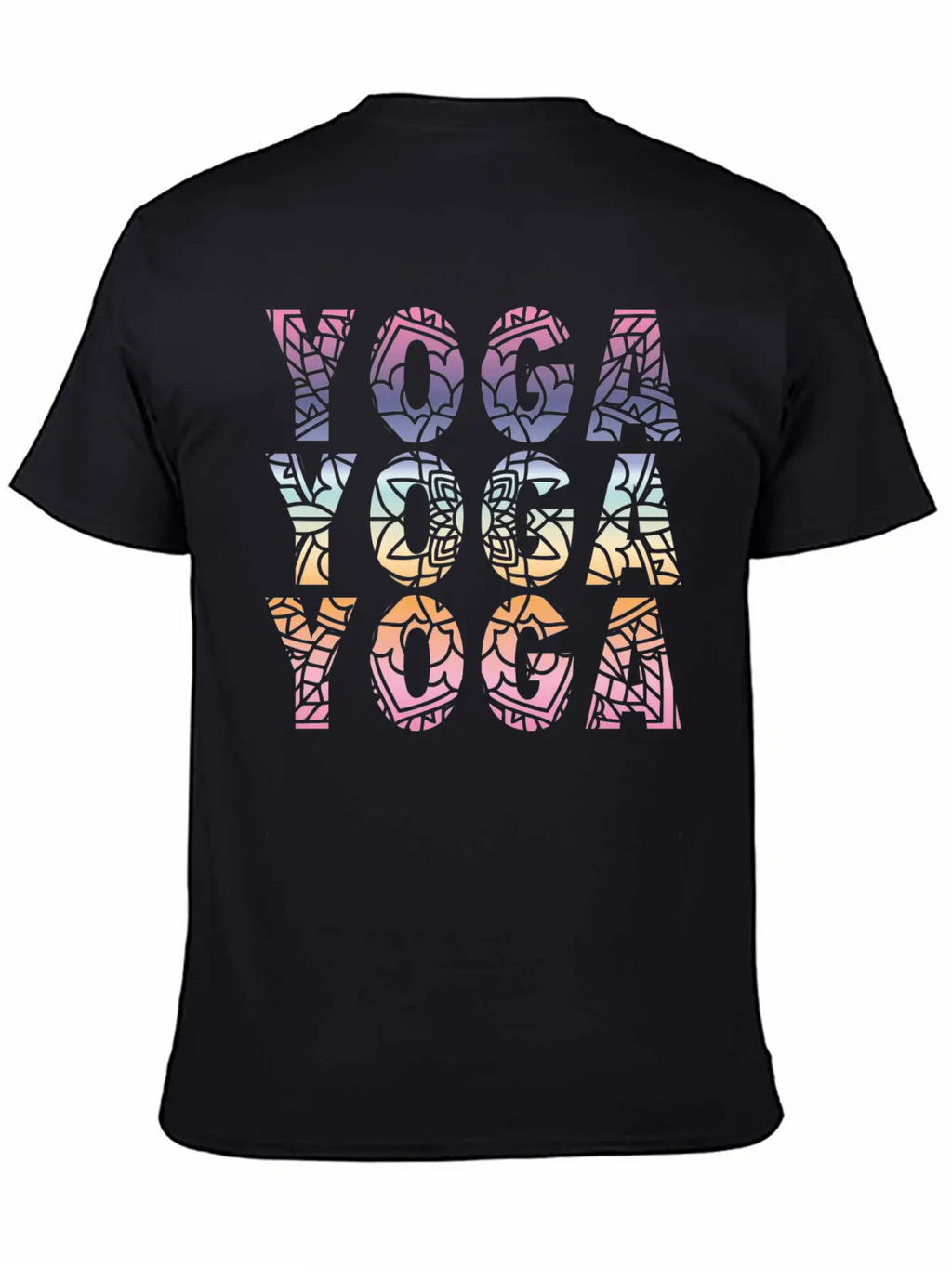 Yoga Yoga Yoga Modern Fit Casual T-Shirt – Clean And Versatile Design