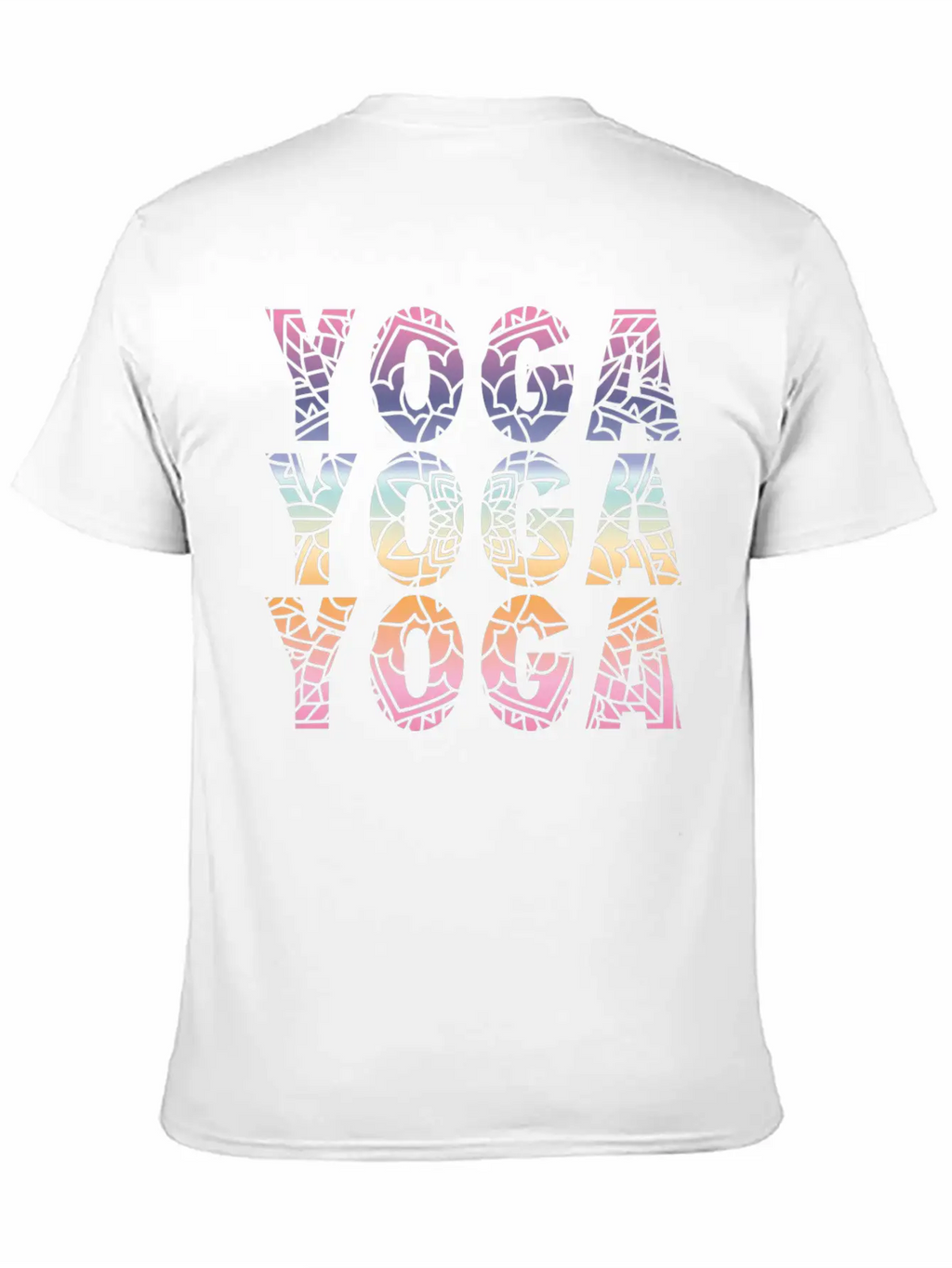 Yoga Yoga Yoga Modern Fit Casual T-Shirt – Clean And Versatile Design