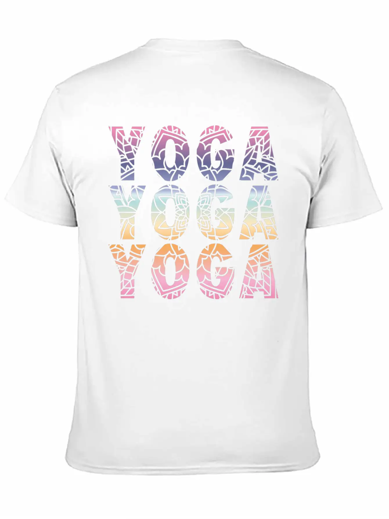 Yoga Yoga Yoga Modern Fit Casual T-Shirt – Clean And Versatile Design