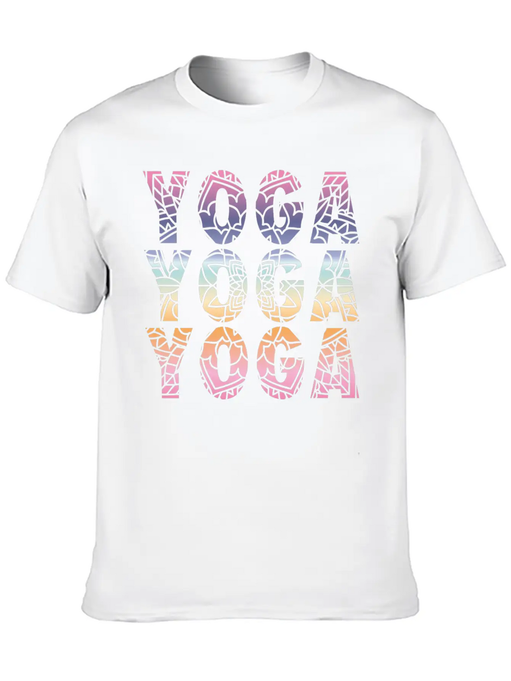 Yoga Yoga Yoga Modern Fit Casual T-Shirt – Clean And Versatile Design