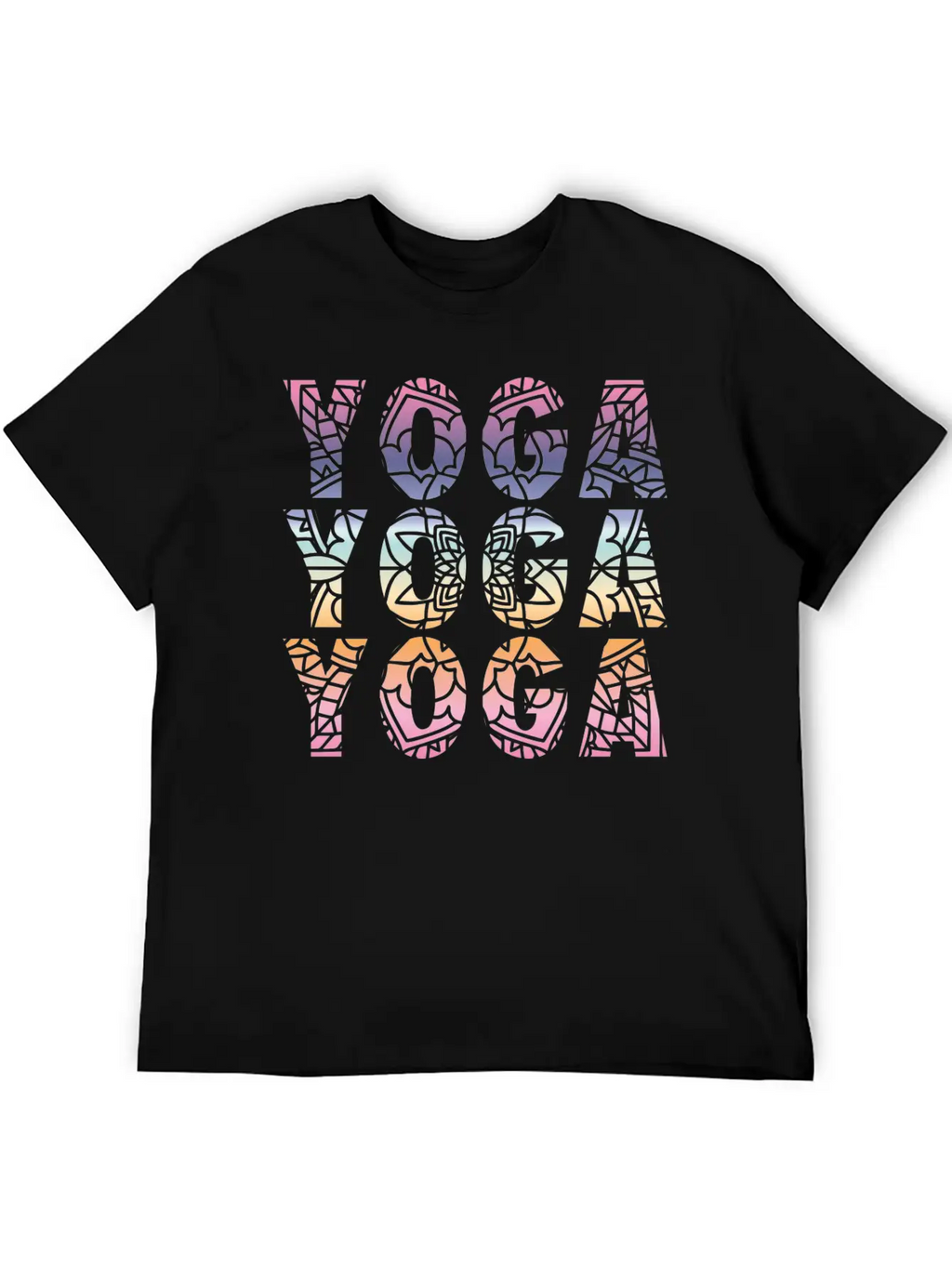 Yoga Yoga Yoga Modern Fit Casual T-Shirt – Clean And Versatile Design