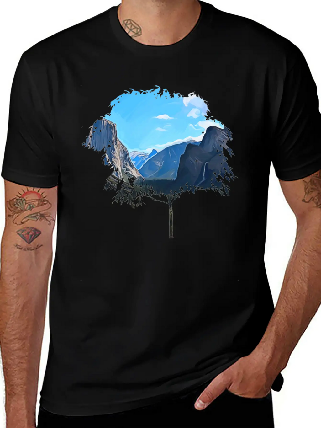 Yosemite National Park Classic Cotton Tee – Unisex Comfort For Any Season