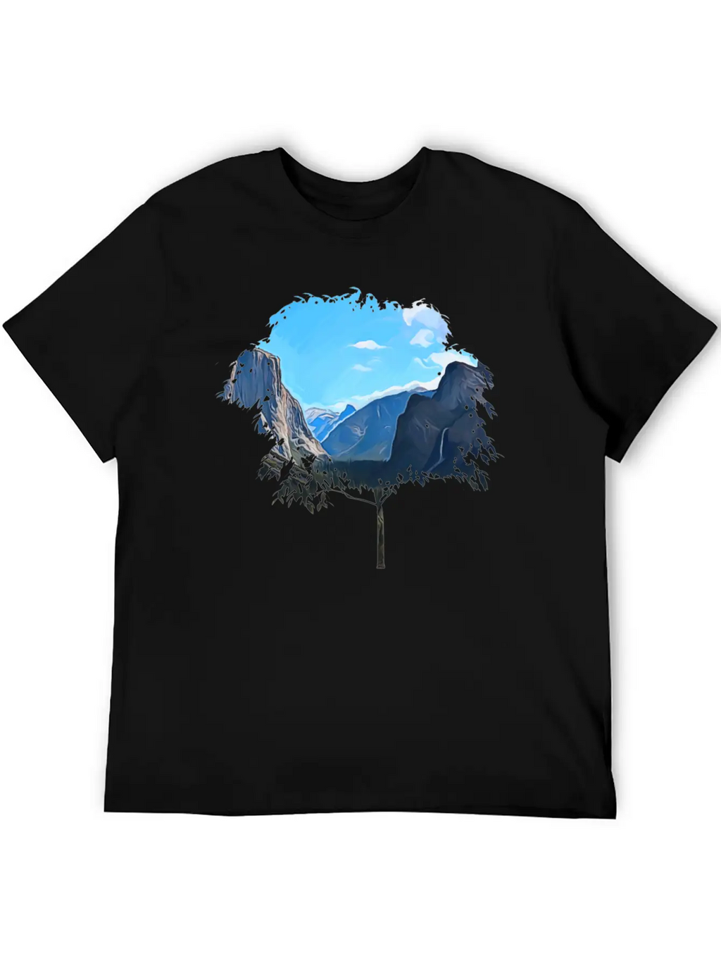 Yosemite National Park Classic Cotton Tee – Unisex Comfort For Any Season