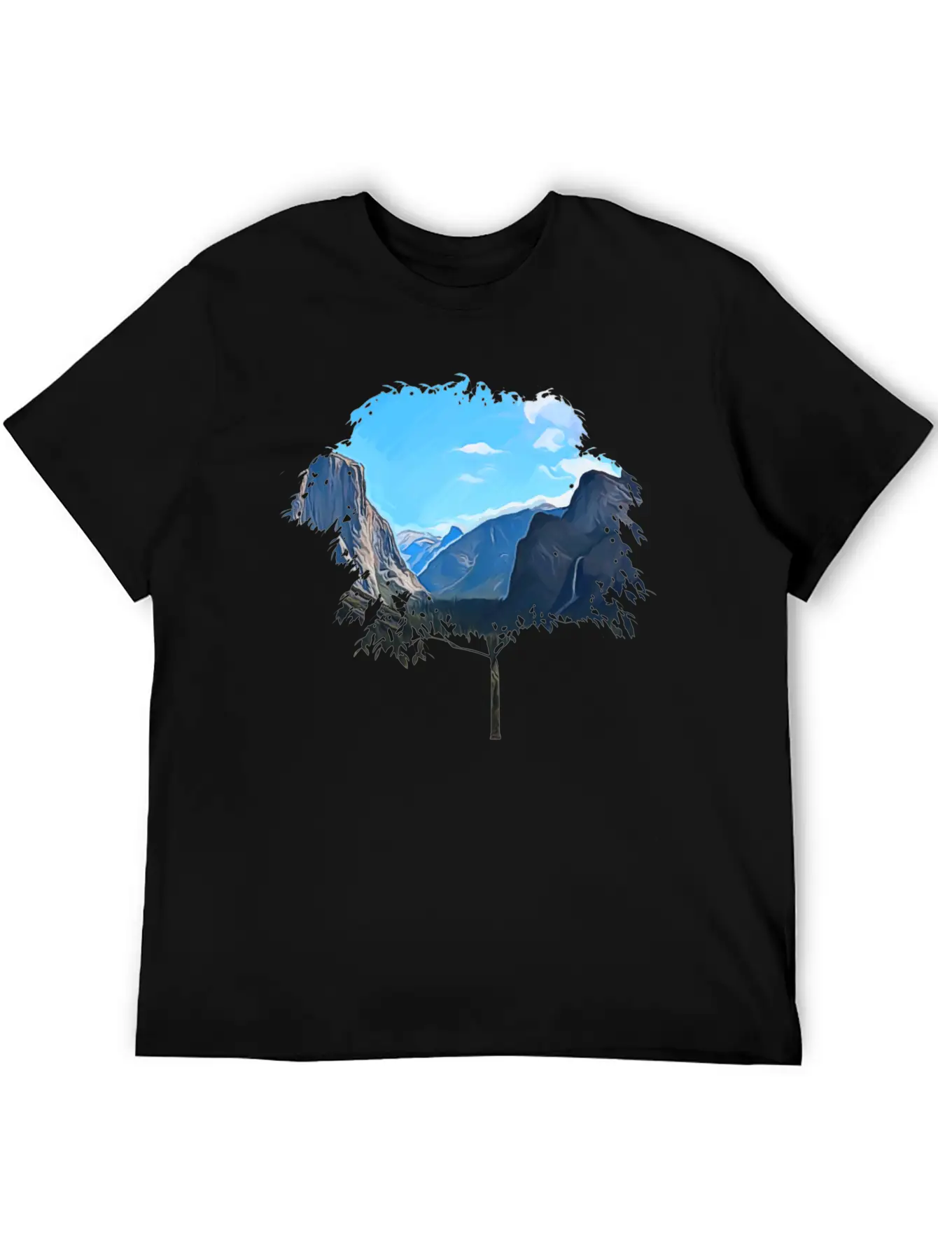 Yosemite National Park Classic Cotton Tee – Unisex Comfort For Any Season