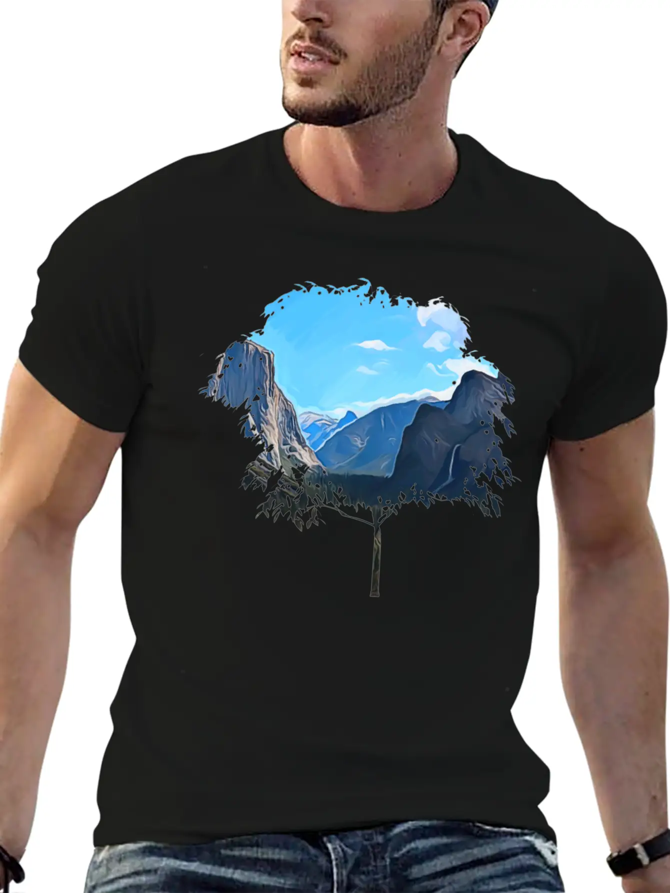 Yosemite National Park Classic Cotton Tee – Unisex Comfort For Any Season
