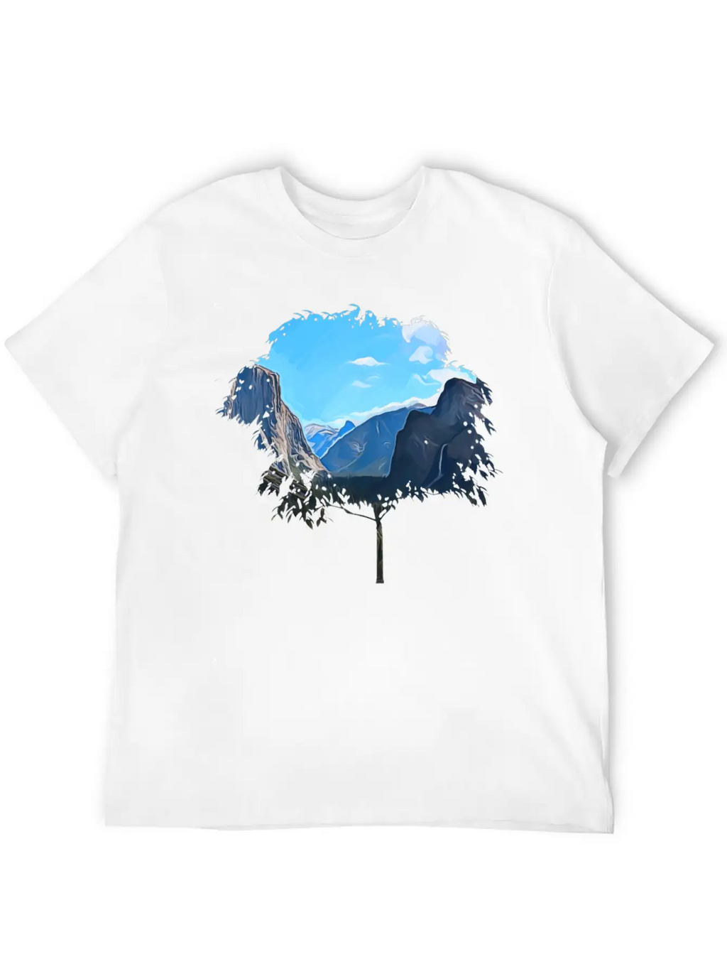 Yosemite National Park Classic Cotton Tee – Unisex Comfort For Any Season