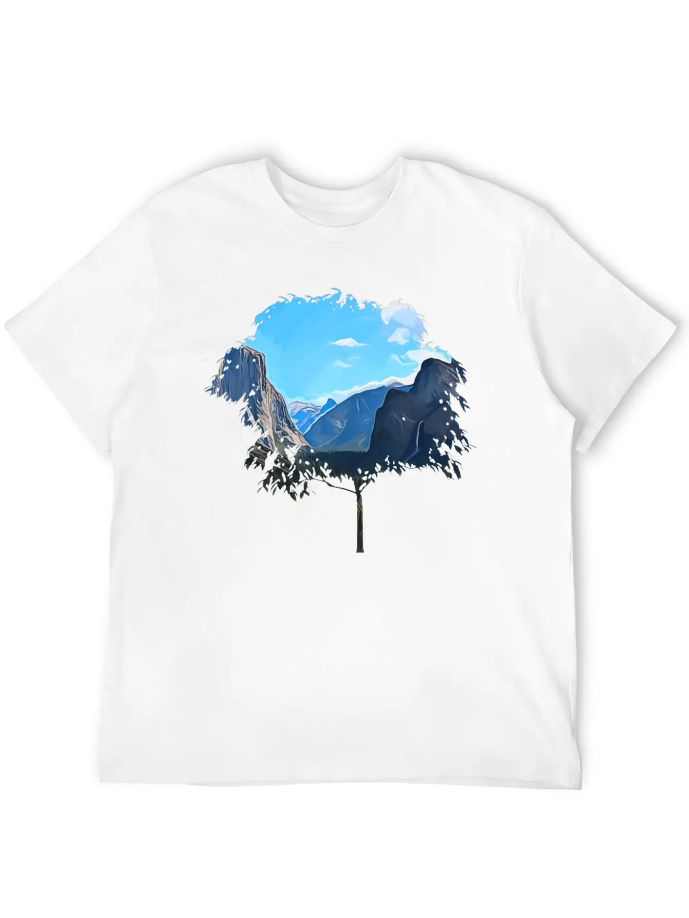 Yosemite National Park Classic Cotton Tee – Unisex Comfort For Any Season