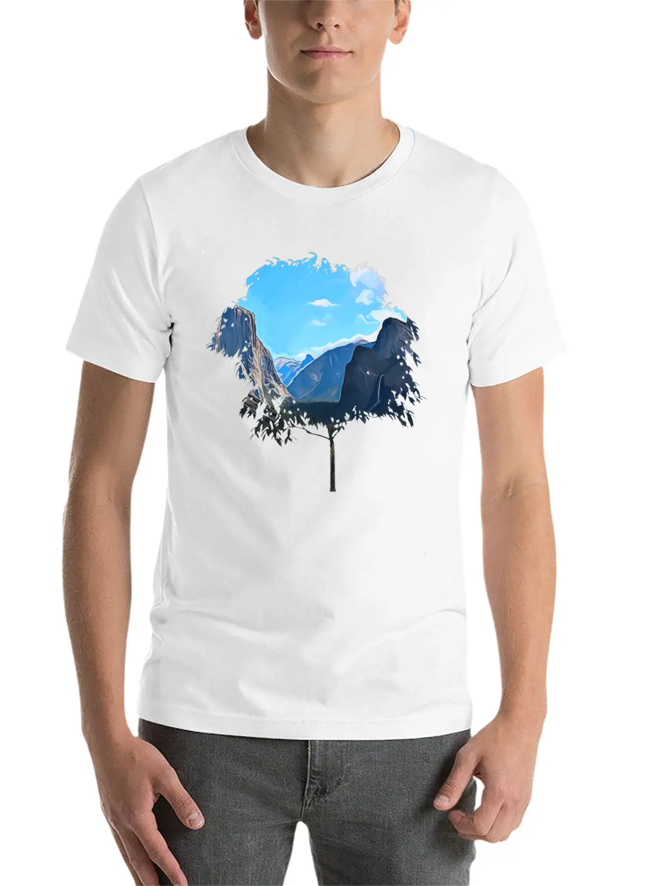 Yosemite National Park Classic Cotton Tee – Unisex Comfort For Any Season