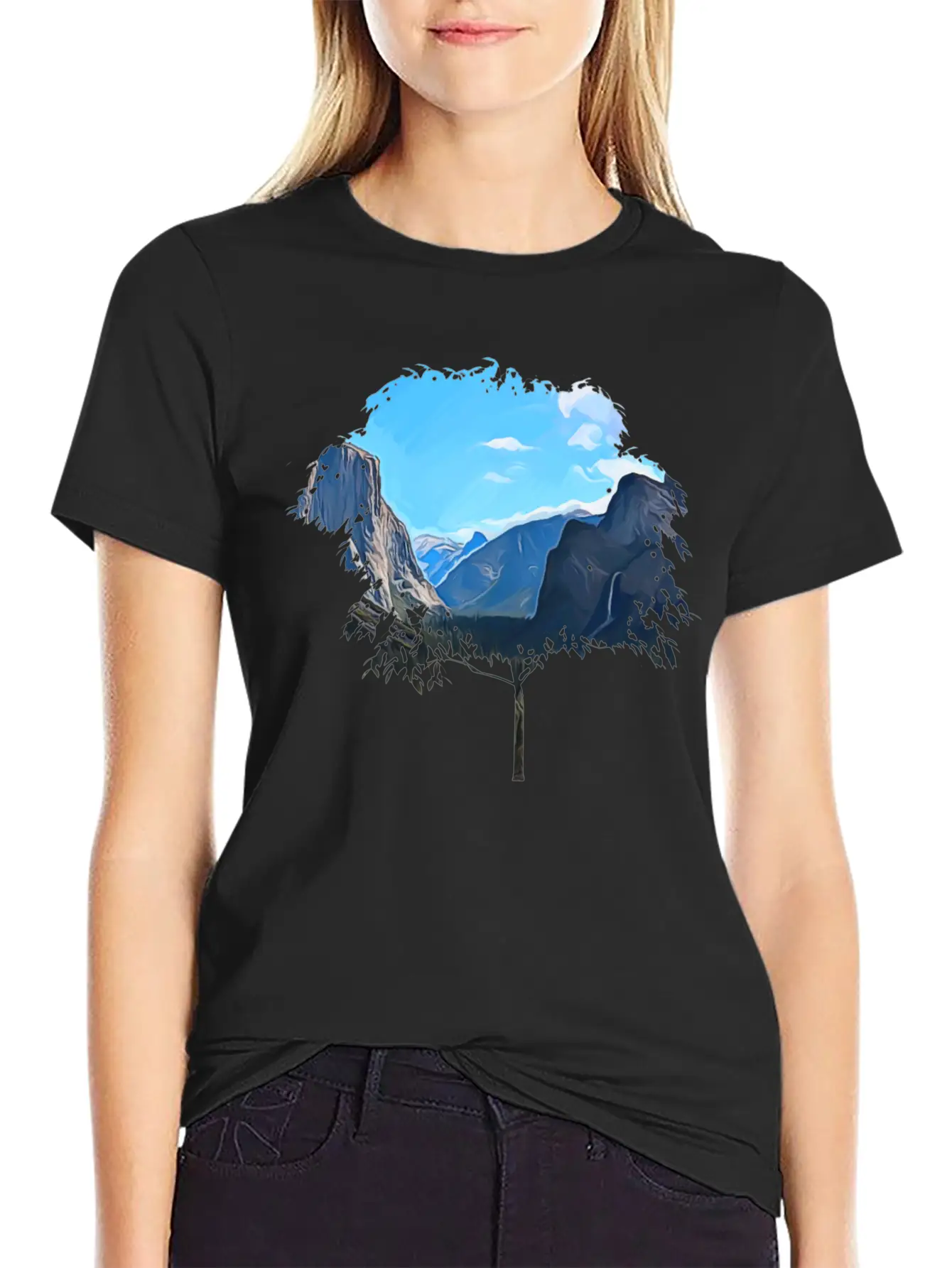 Yosemite National Park Classic Cotton Tee – Unisex Comfort For Any Season