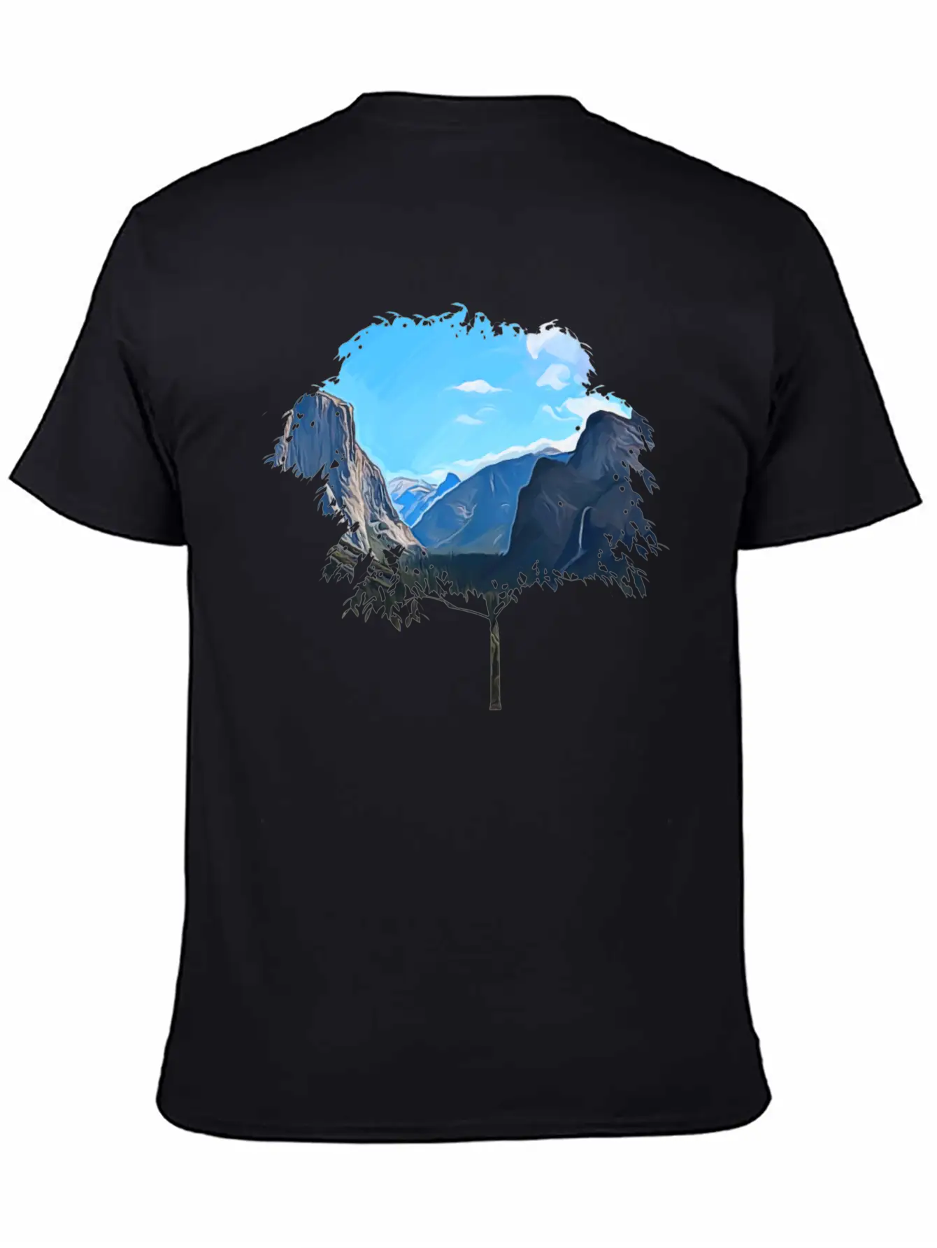 Yosemite National Park Classic Cotton Tee – Unisex Comfort For Any Season