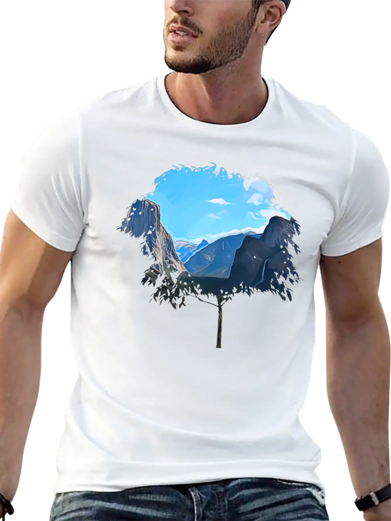 Yosemite National Park Classic Cotton Tee – Unisex Comfort For Any Season