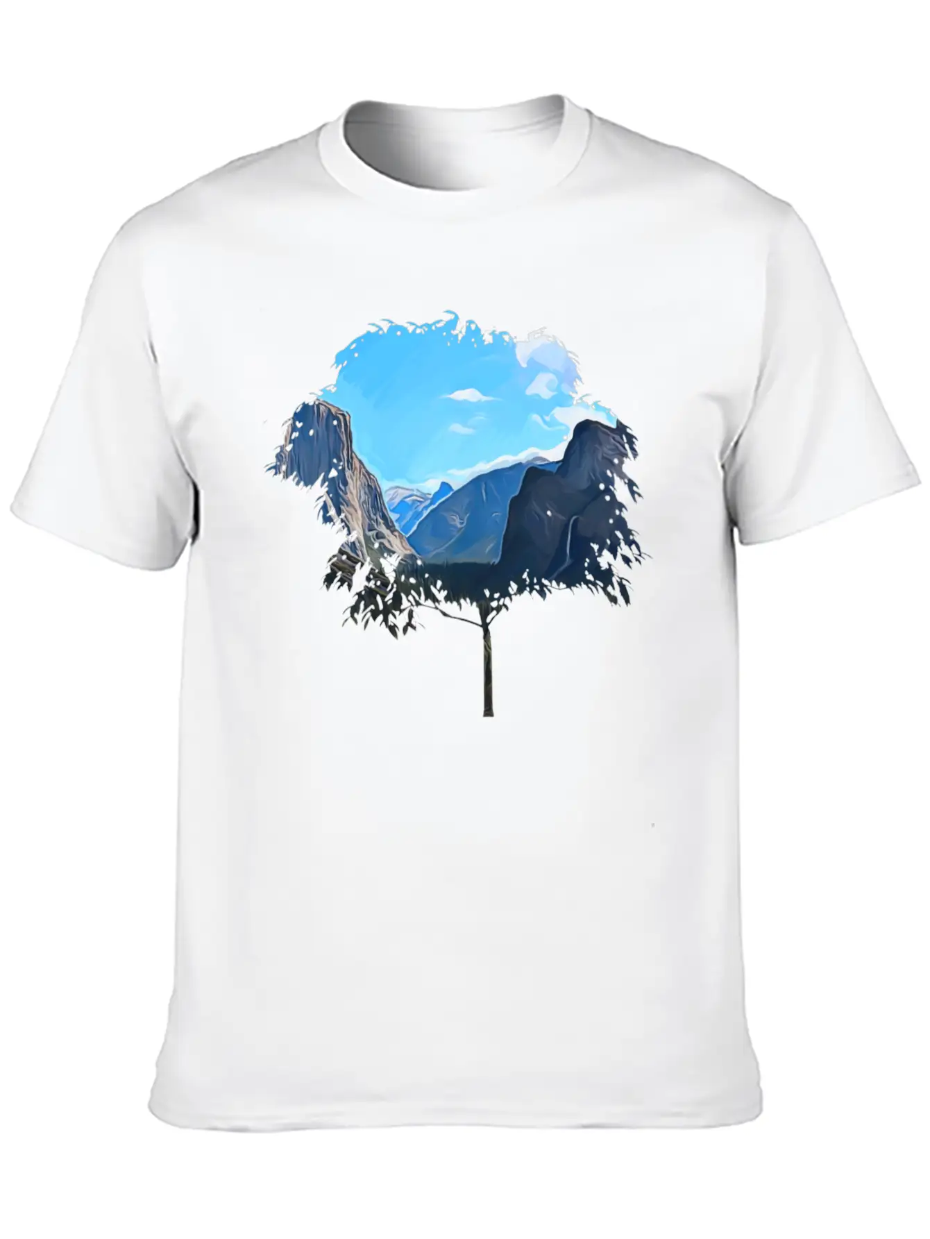 Yosemite National Park Classic Cotton Tee – Unisex Comfort For Any Season