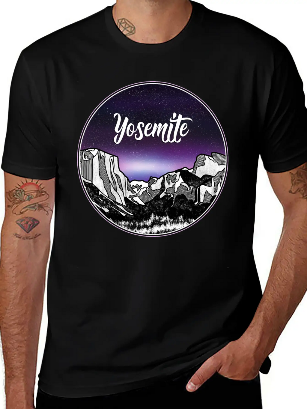 Yosemite Unisex Casual T-Shirt – Clean Design For Daily Comfort