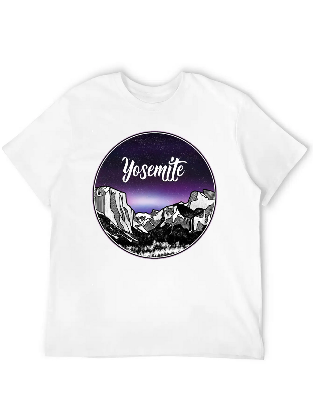Yosemite Unisex Casual T-Shirt – Clean Design For Daily Comfort