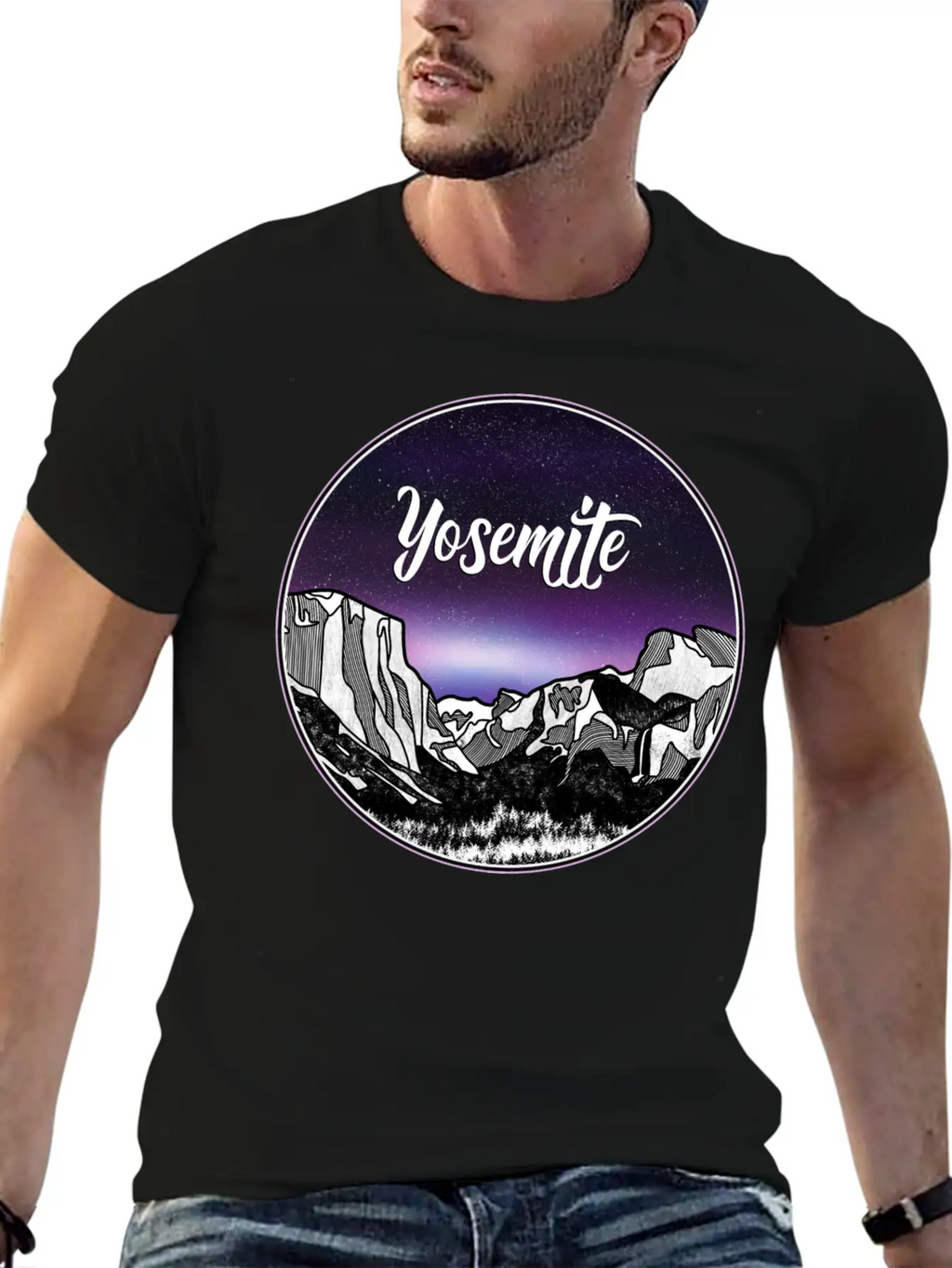 Yosemite Unisex Casual T-Shirt – Clean Design For Daily Comfort