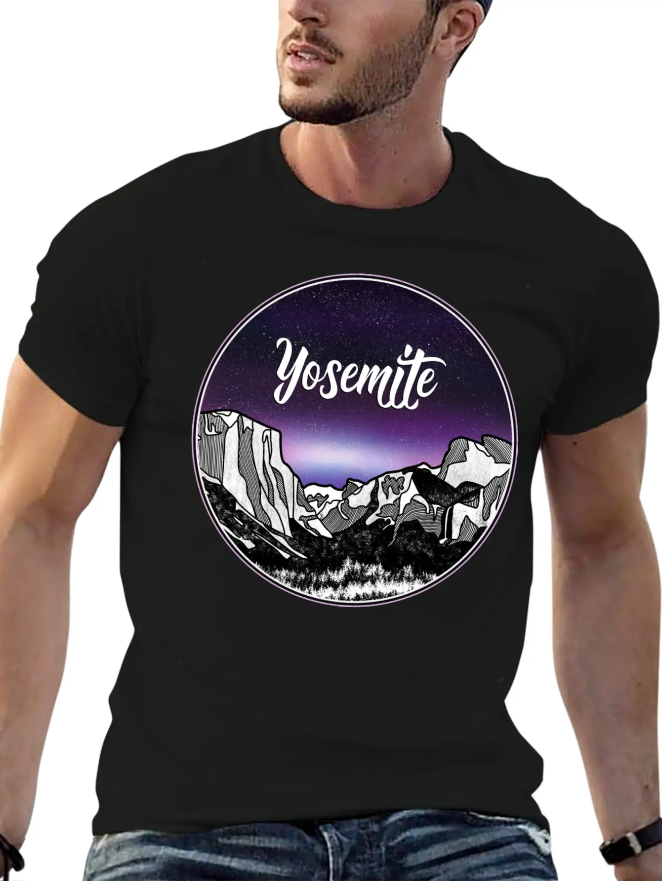 Yosemite Unisex Casual T-Shirt – Clean Design For Daily Comfort