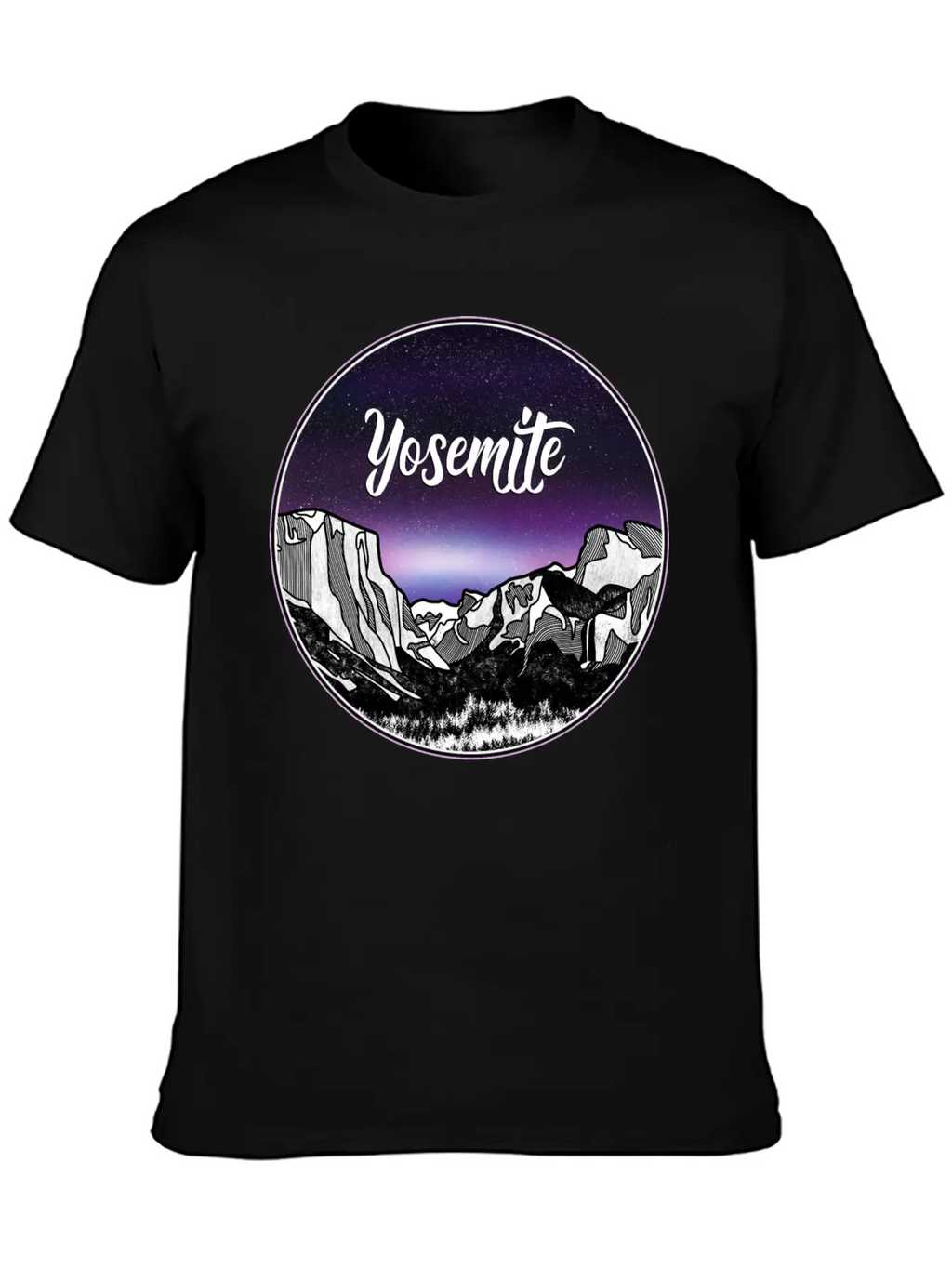 Yosemite Unisex Casual T-Shirt – Clean Design For Daily Comfort