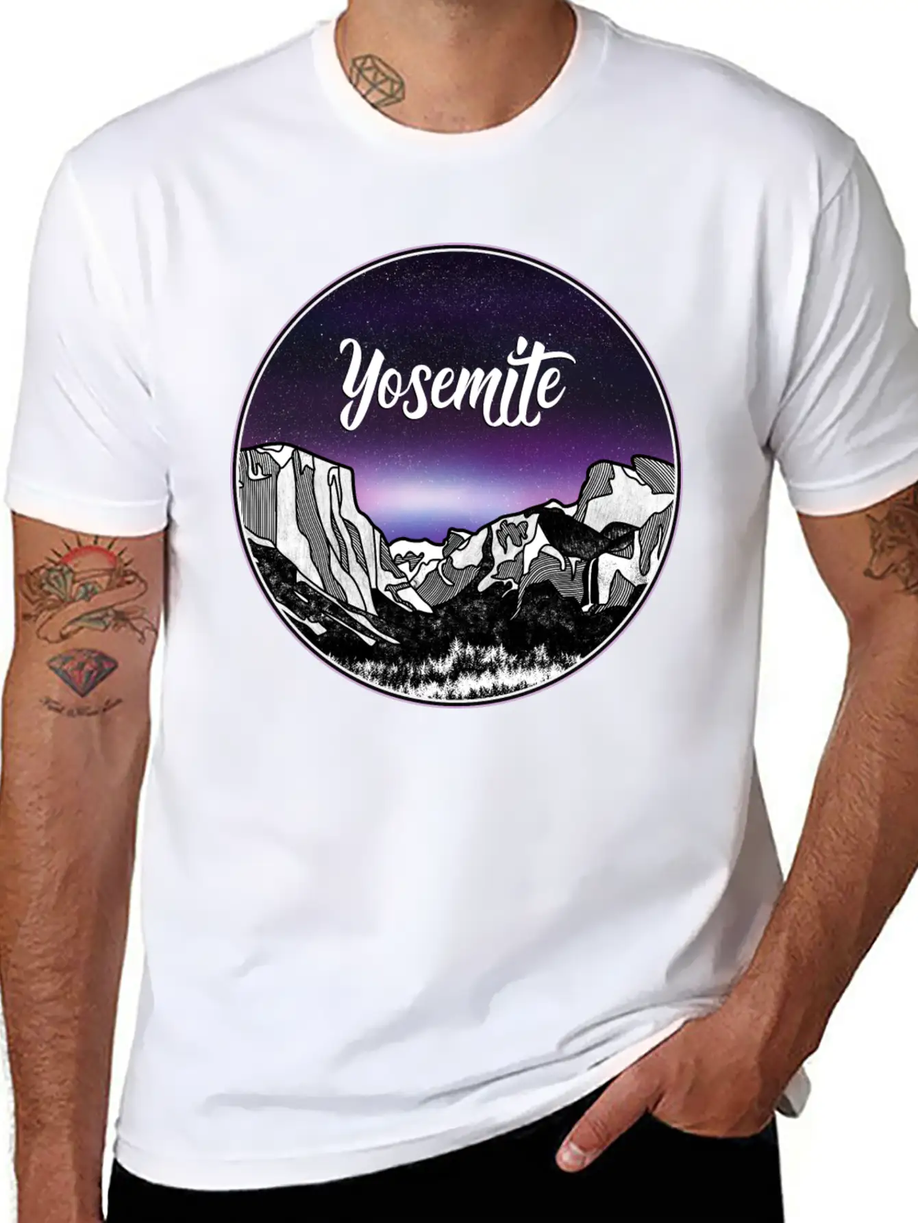 Yosemite Unisex Casual T-Shirt – Clean Design For Daily Comfort