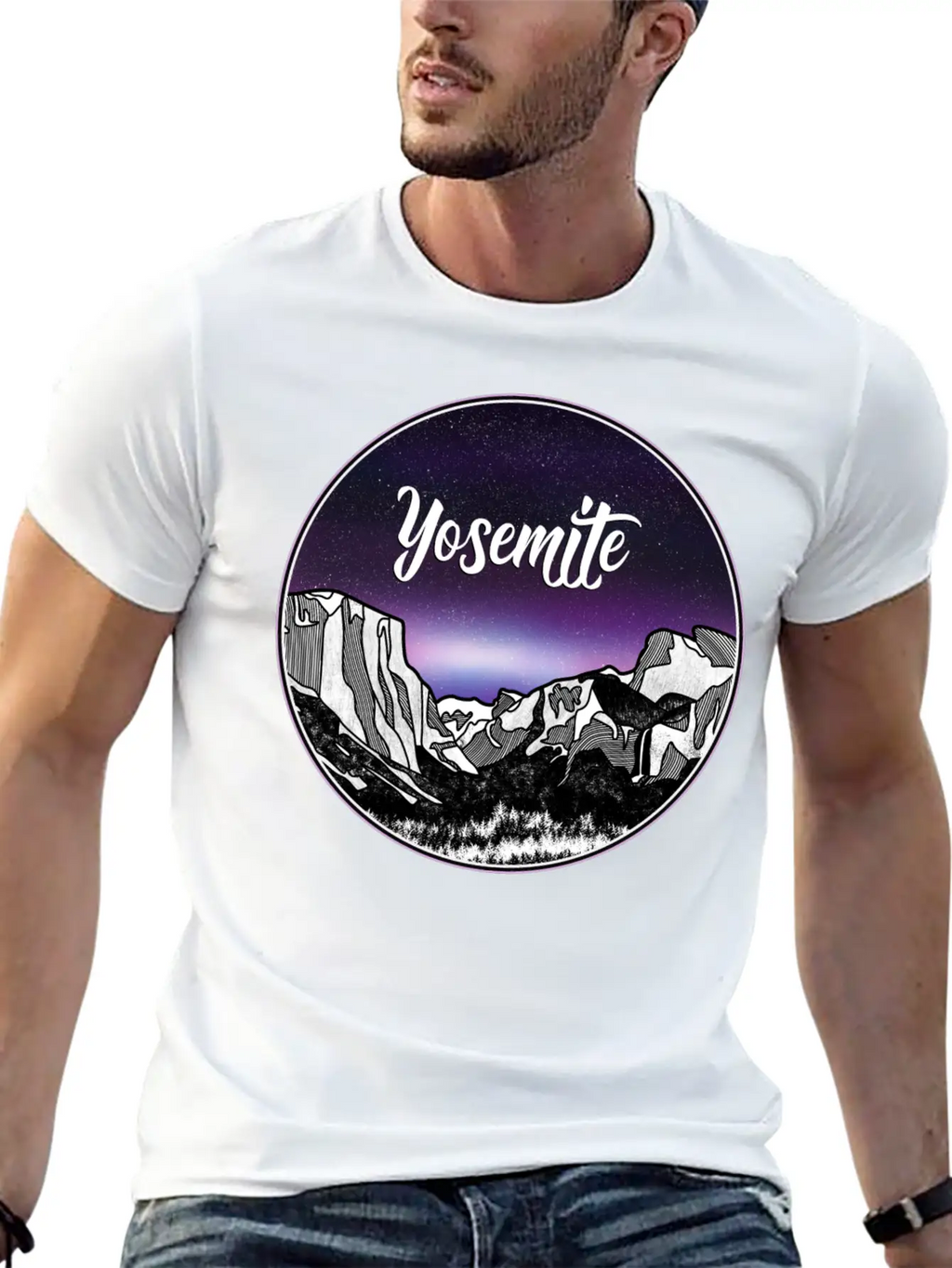 Yosemite Unisex Casual T-Shirt – Clean Design For Daily Comfort