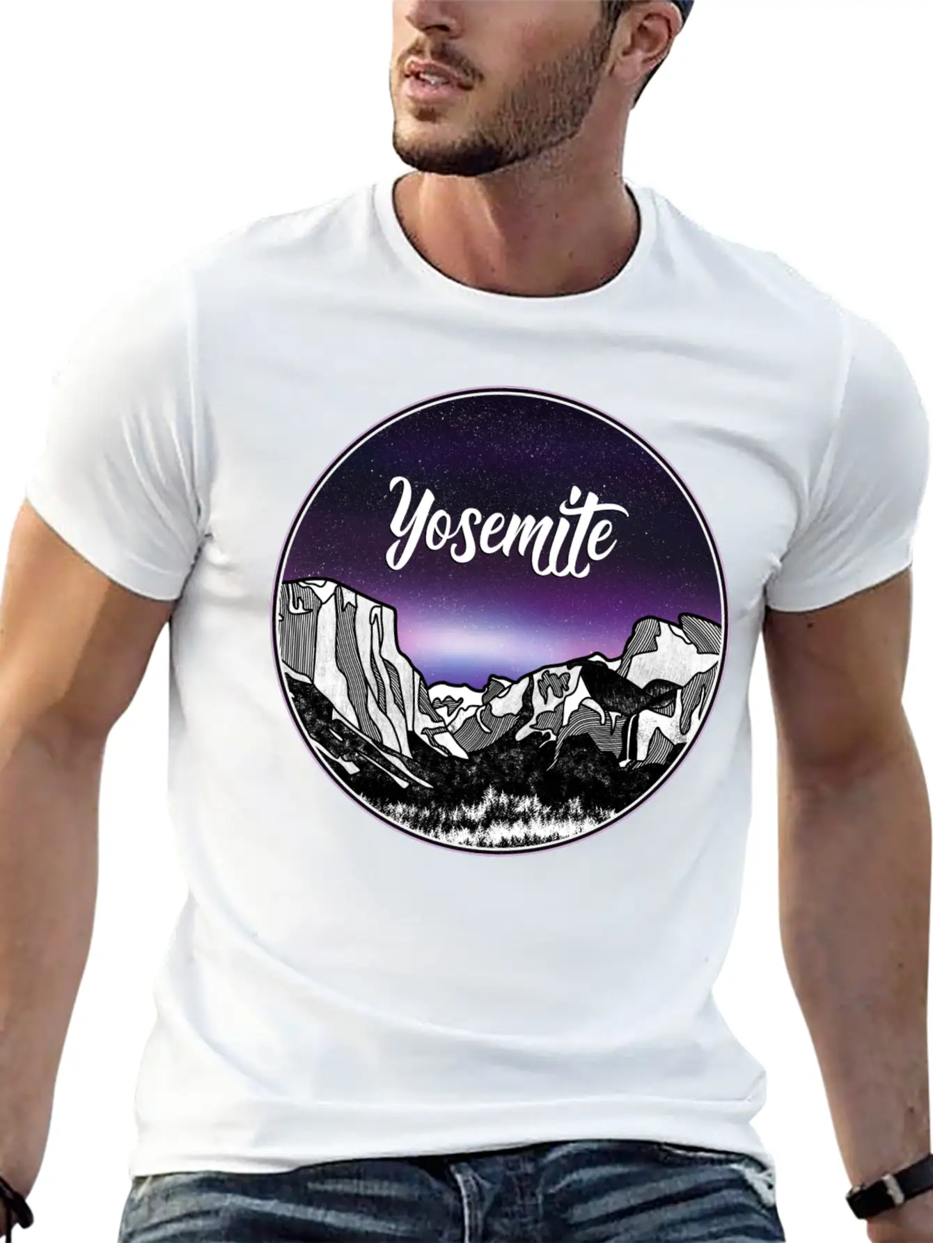 Yosemite Unisex Casual T-Shirt – Clean Design For Daily Comfort