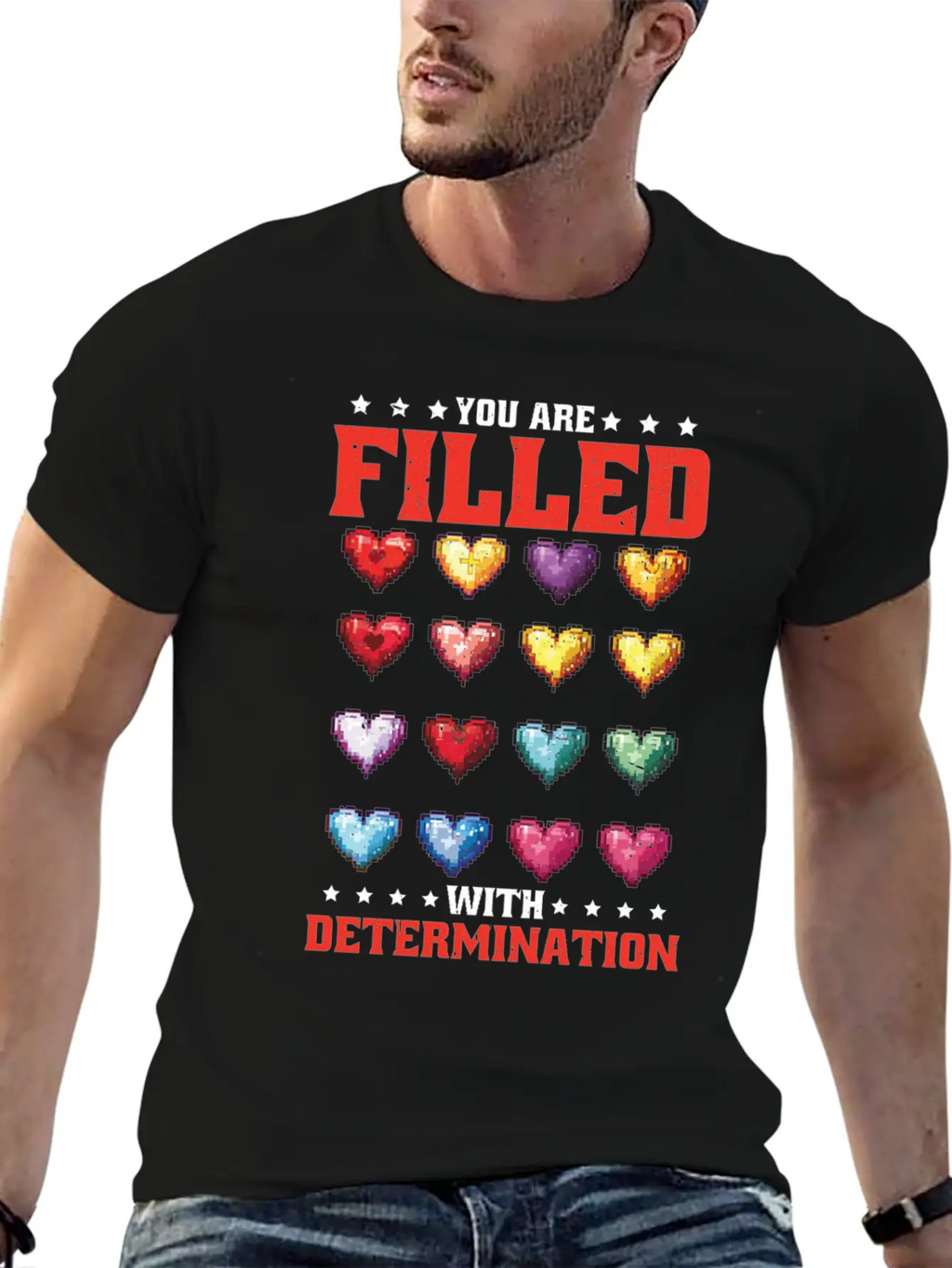 You Are Filled With Determination 26 Relaxed Everyday Tee – Lightweight And Durable Cotton