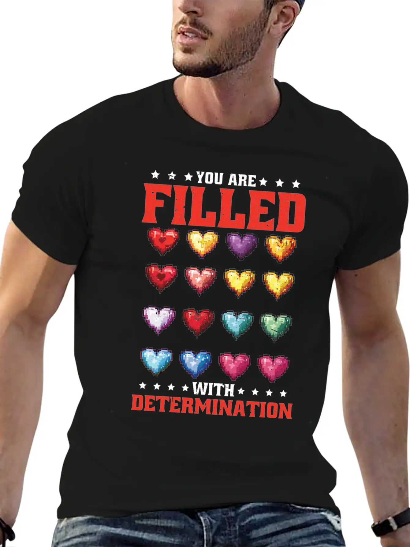 You Are Filled With Determination 26 Relaxed Everyday Tee – Lightweight And Durable Cotton