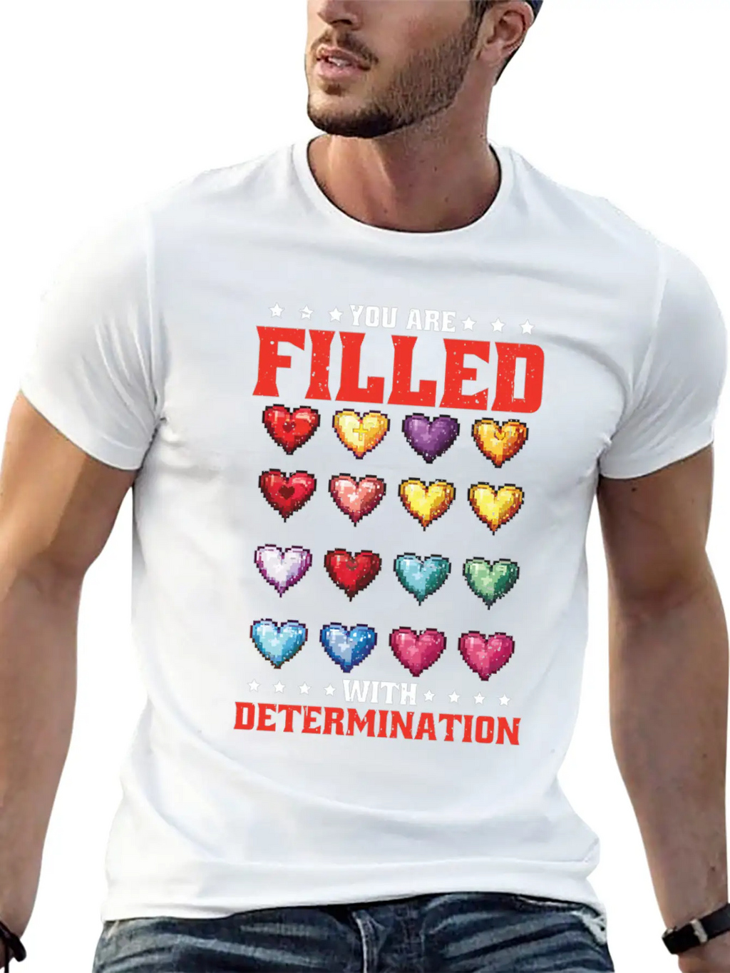 You Are Filled With Determination 26 Relaxed Everyday Tee – Lightweight And Durable Cotton