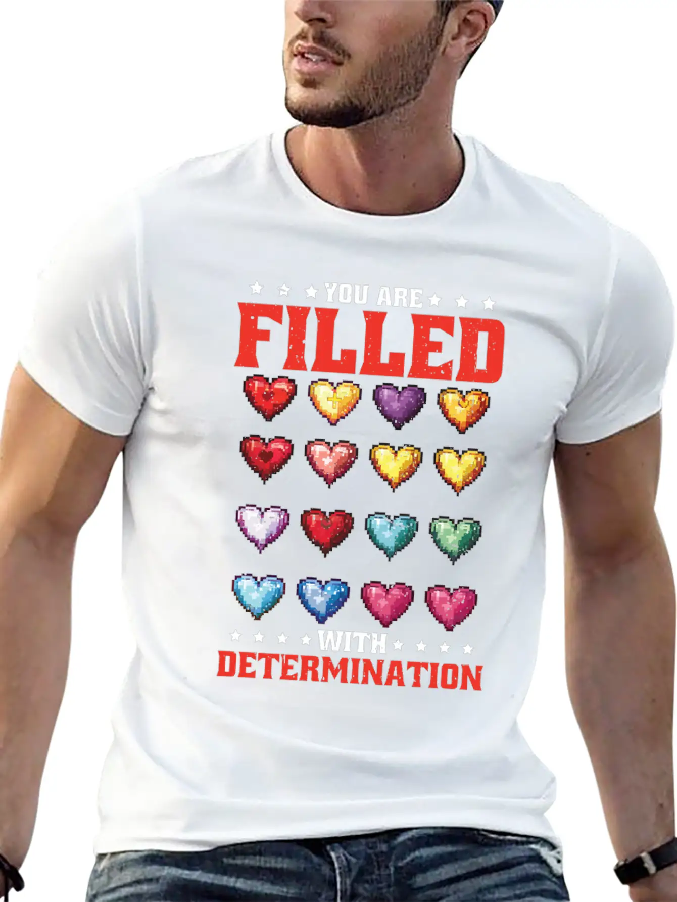 You Are Filled With Determination 26 Relaxed Everyday Tee – Lightweight And Durable Cotton