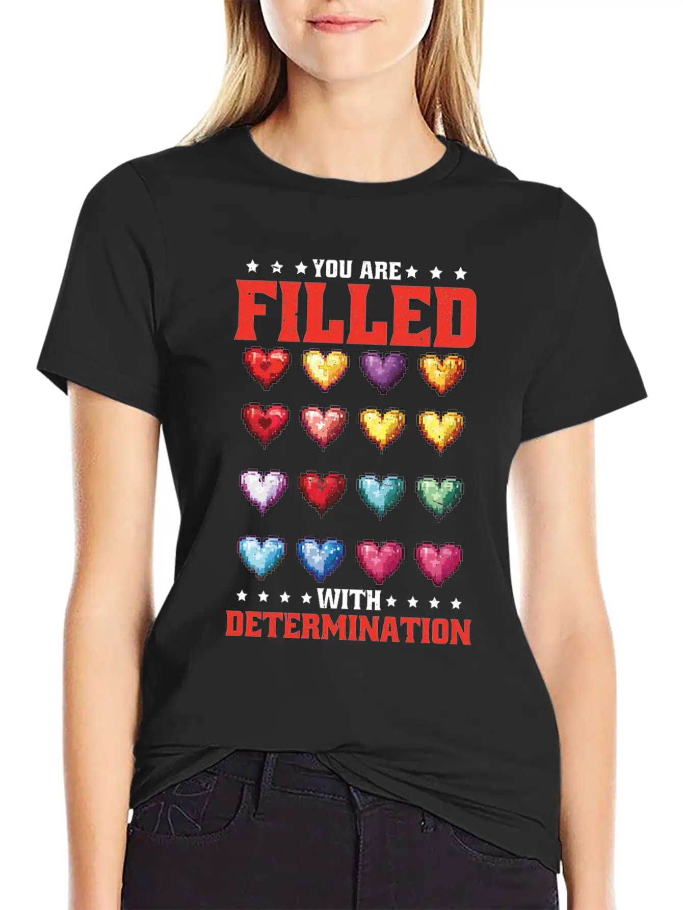 You Are Filled With Determination 26 Relaxed Everyday Tee – Lightweight And Durable Cotton