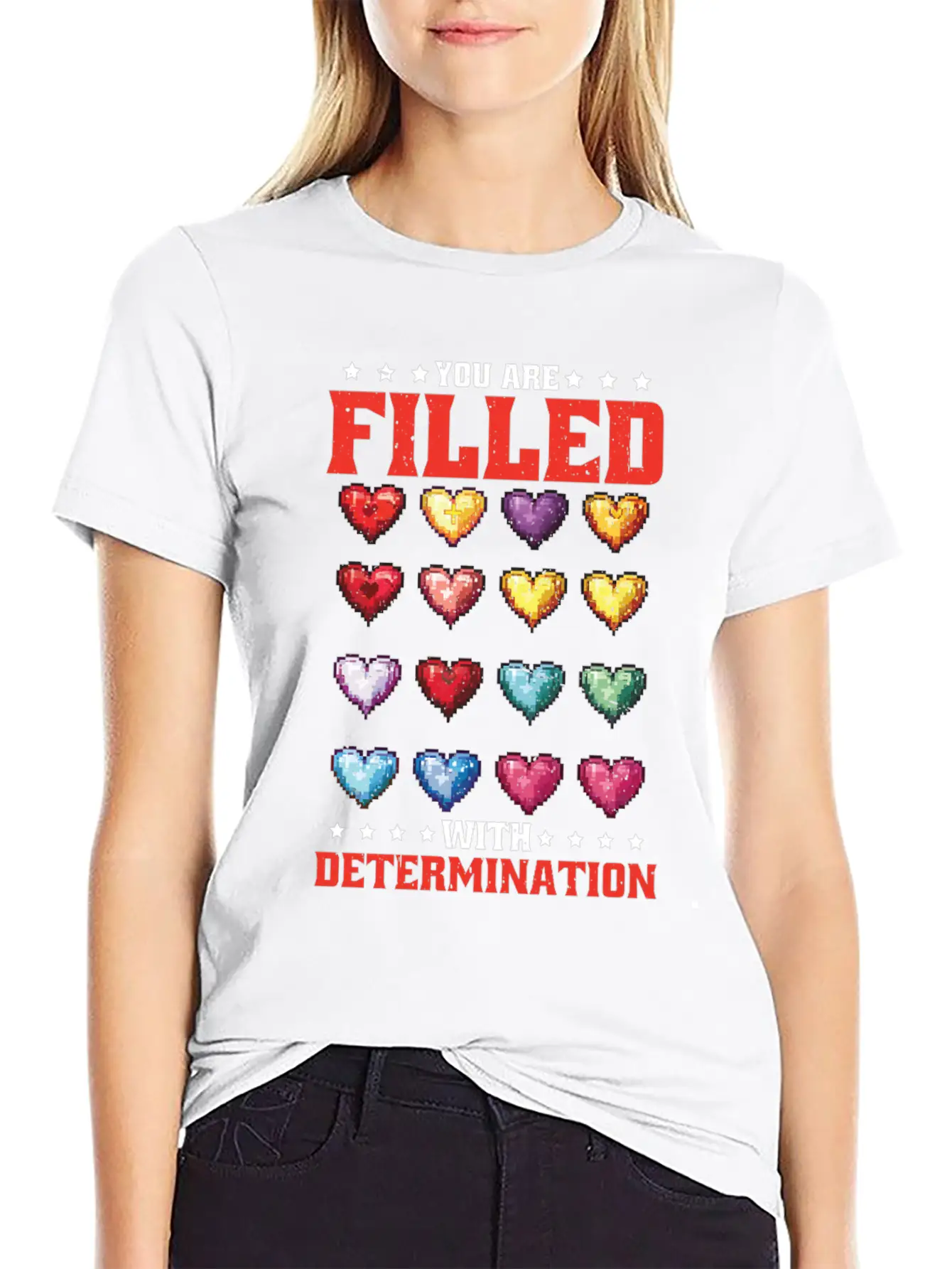 You Are Filled With Determination 26 Relaxed Everyday Tee – Lightweight And Durable Cotton