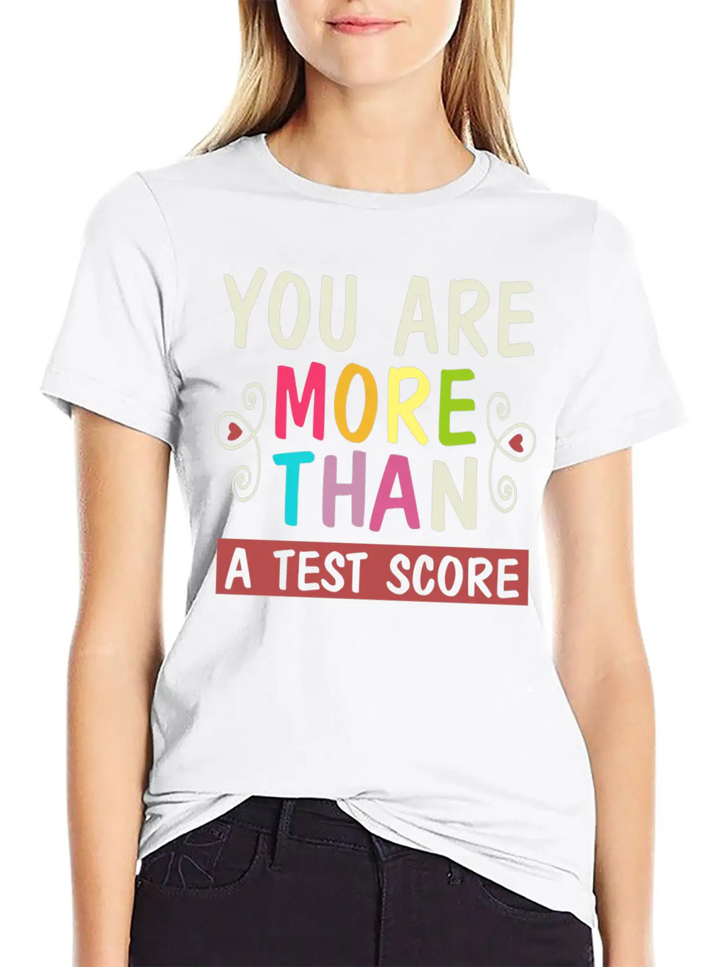 You Are More Than A Test Score Essential Unisex Summer Tee – Soft Cotton Casual Fit