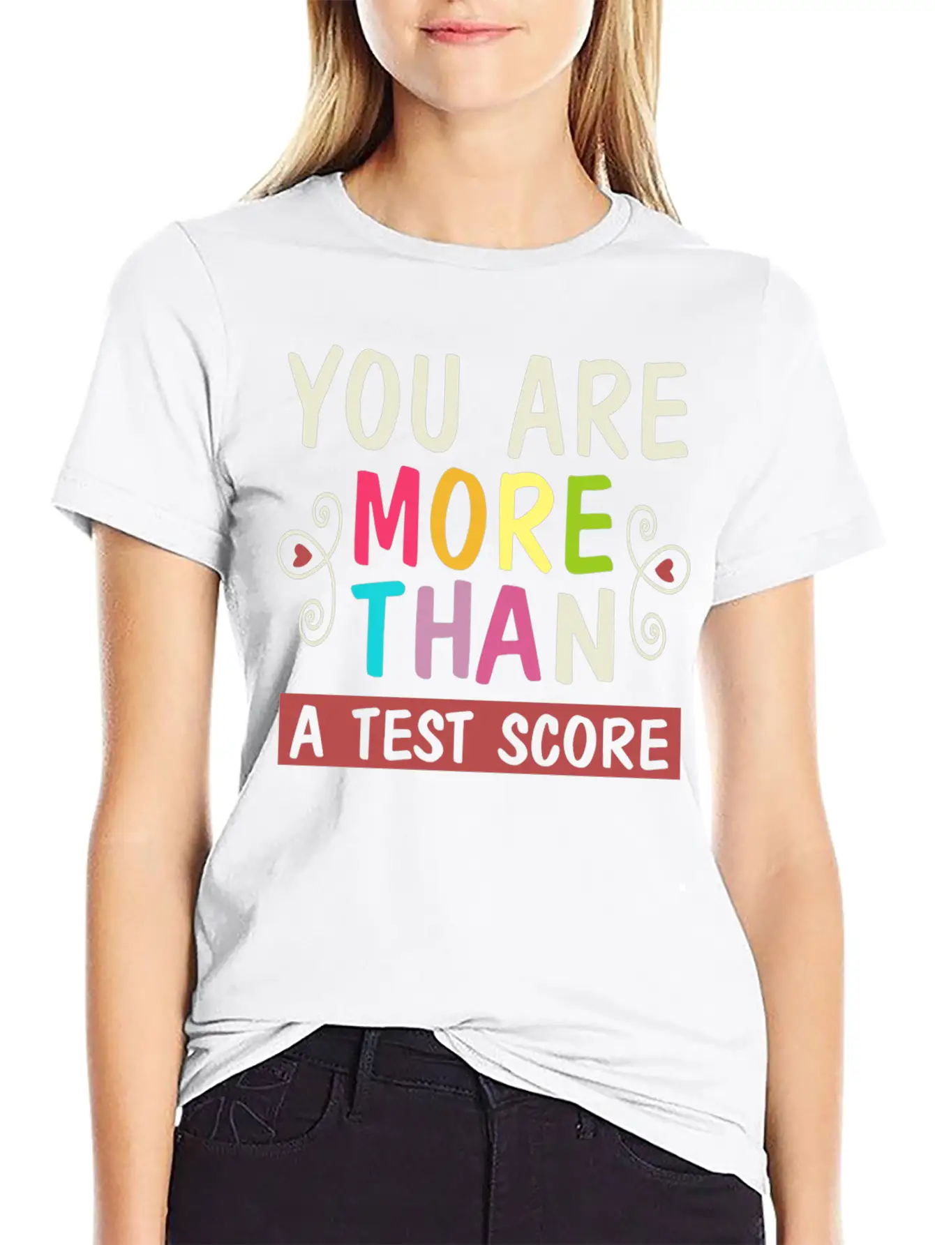 You Are More Than A Test Score Essential Unisex Summer Tee – Soft Cotton Casual Fit