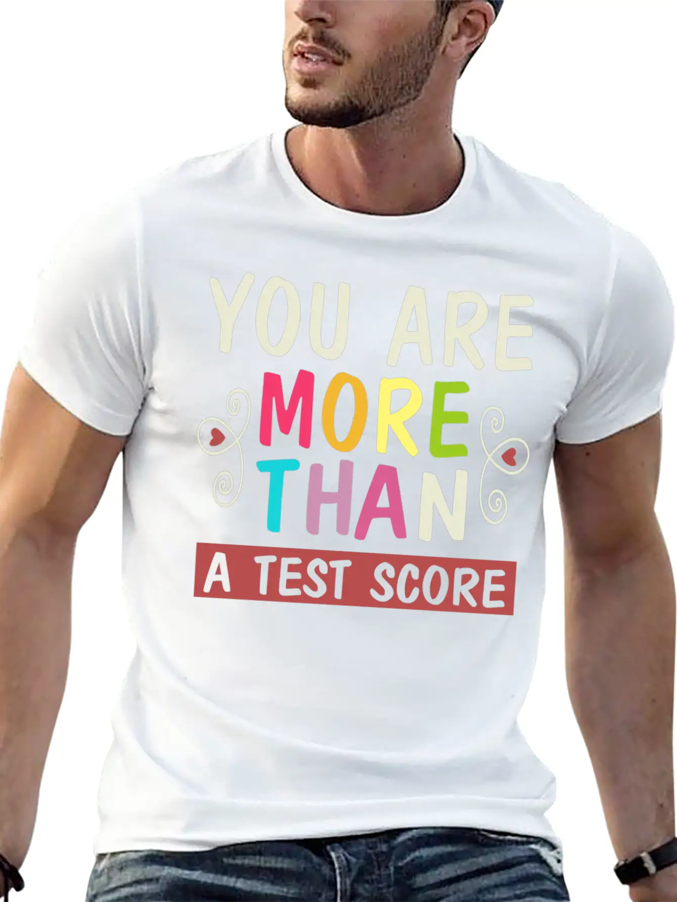 You Are More Than A Test Score Essential Unisex Summer Tee – Soft Cotton Casual Fit