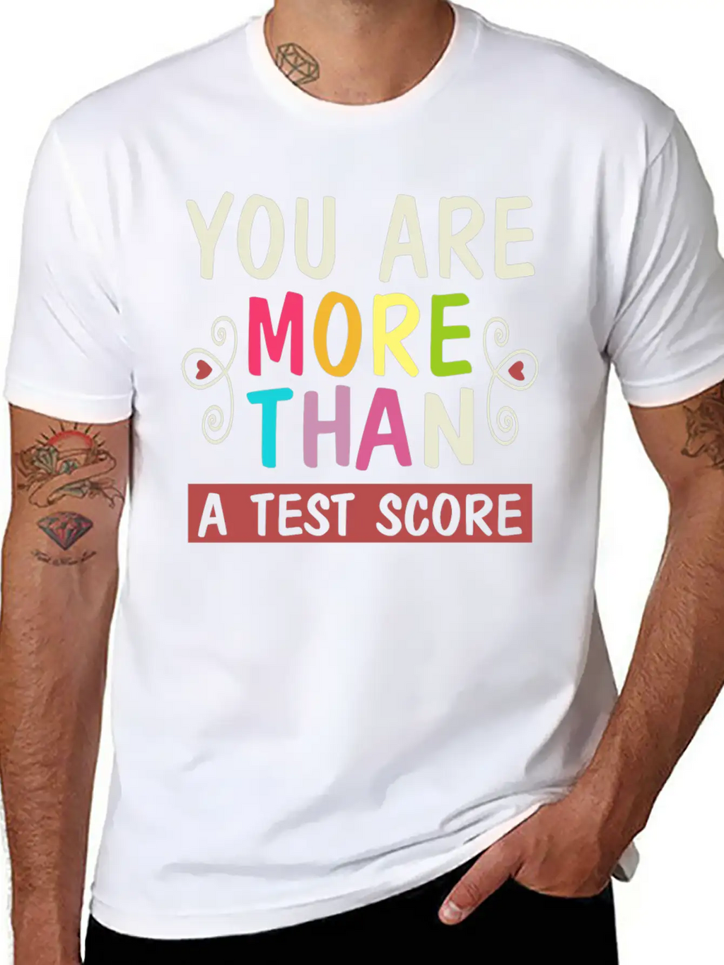 You Are More Than A Test Score Essential Unisex Summer Tee – Soft Cotton Casual Fit